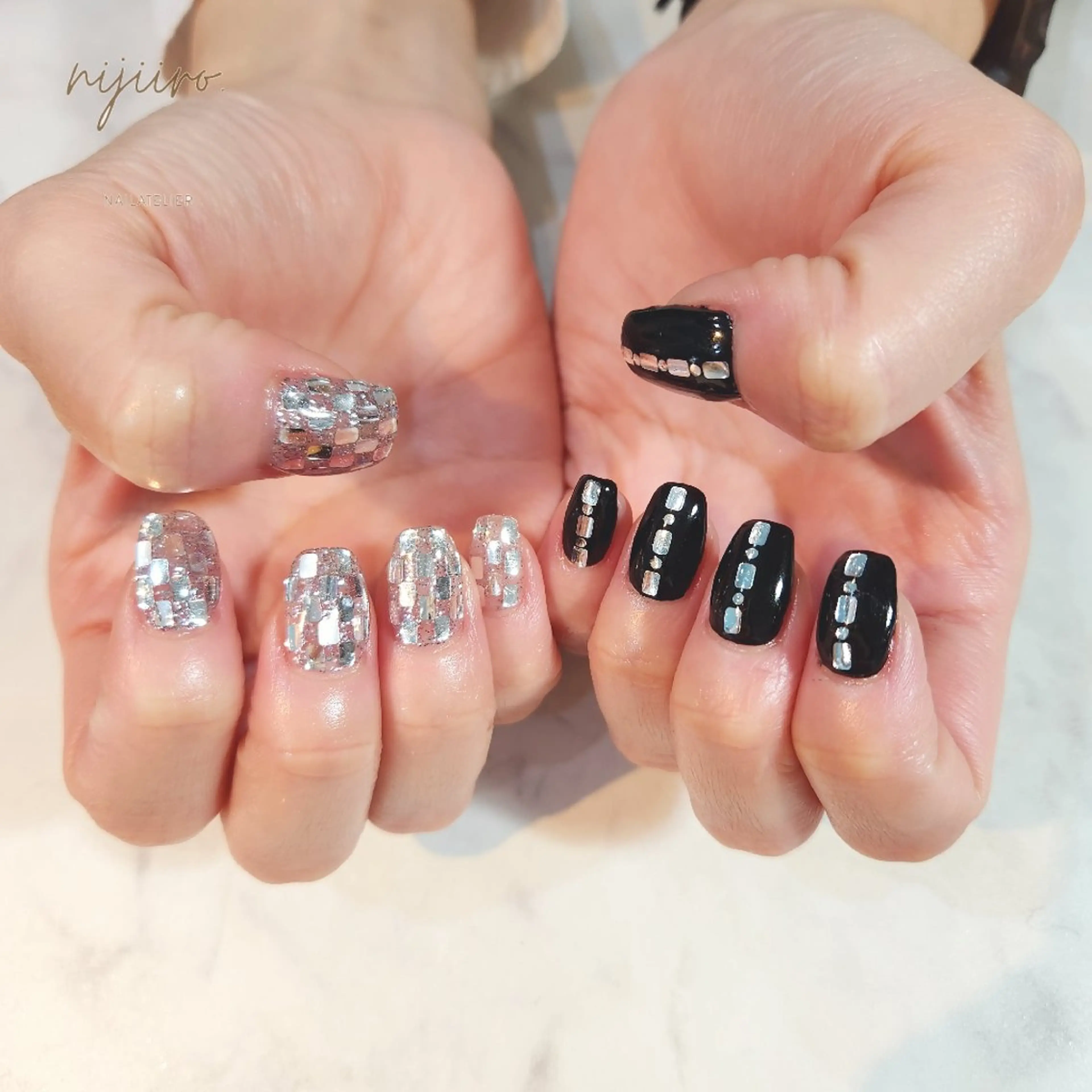 ネイル ハンドネイル nailatelier nijiiro.所属・nijiiro🌈 サトウのネイルデザイン