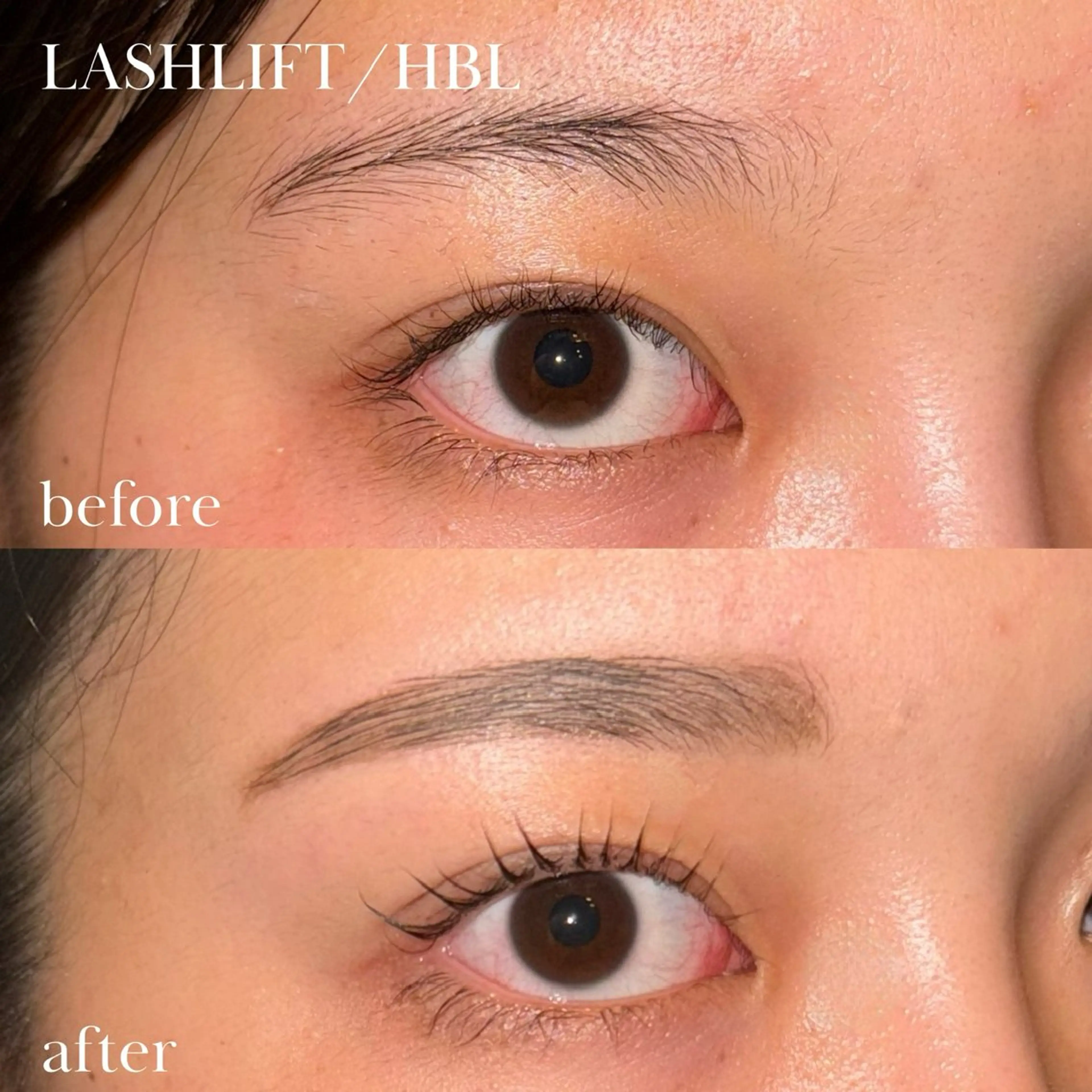 【お得なセットメニュー✨️】アイブロウスタイリング＋まつ毛パーマ(上)カウンセリング含めて1時間45分頂きます！の写真