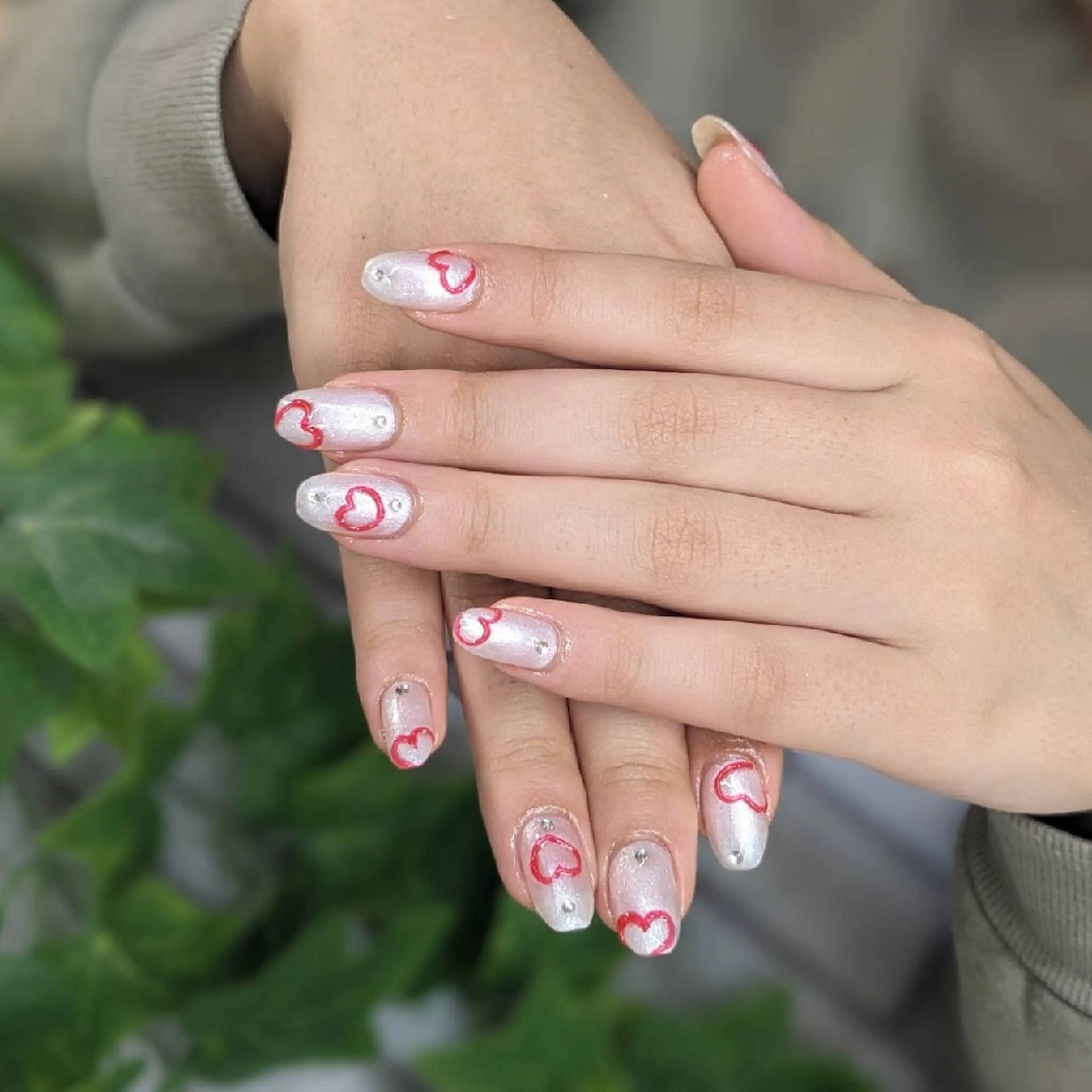 ネイル ぷっくりネイル ハンドネイル ネイルサロンベルティ .keikoのネイルデザイン