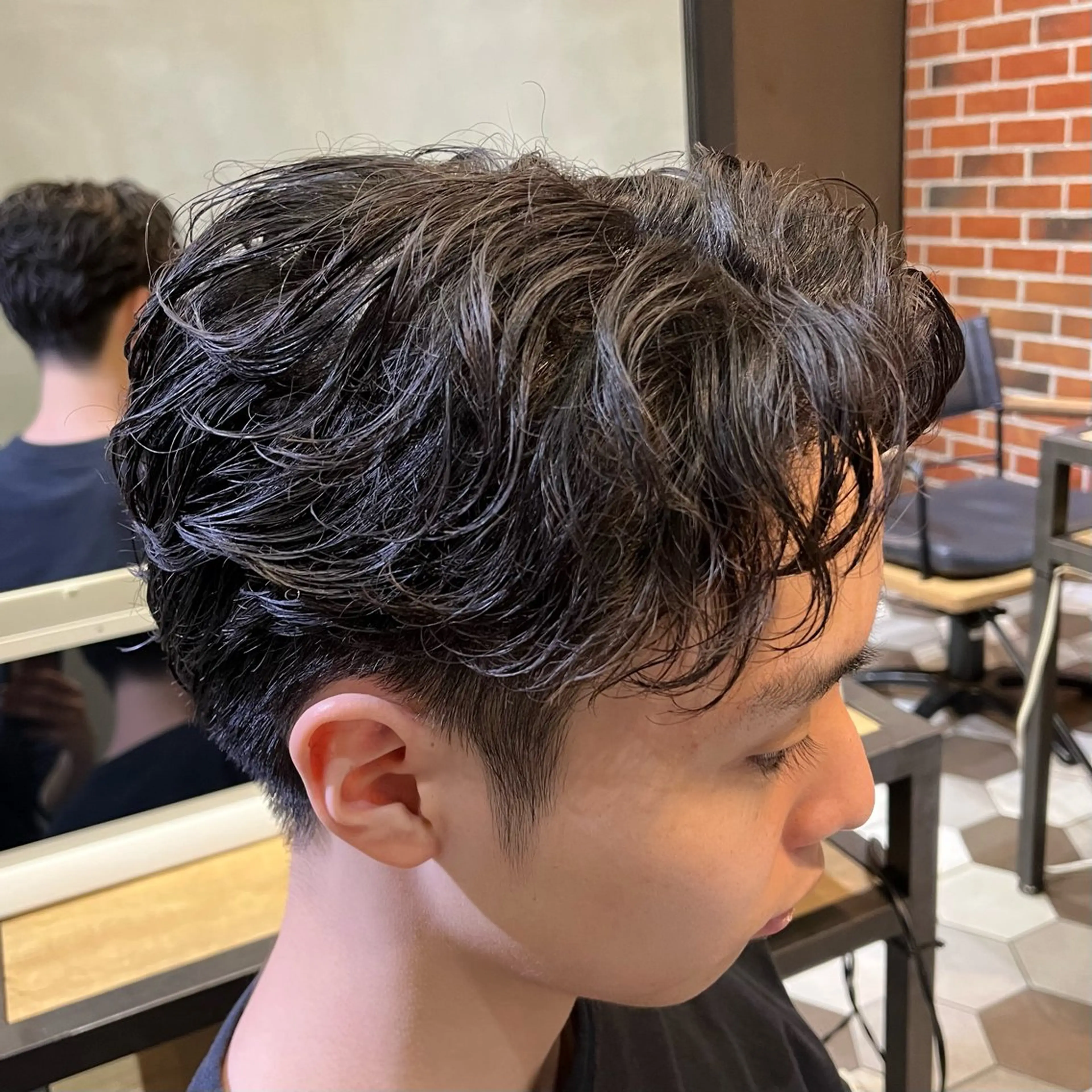 パーマ メンズ パーマ 梅田/メンズ専門 /加地光尊のヘアスタイル