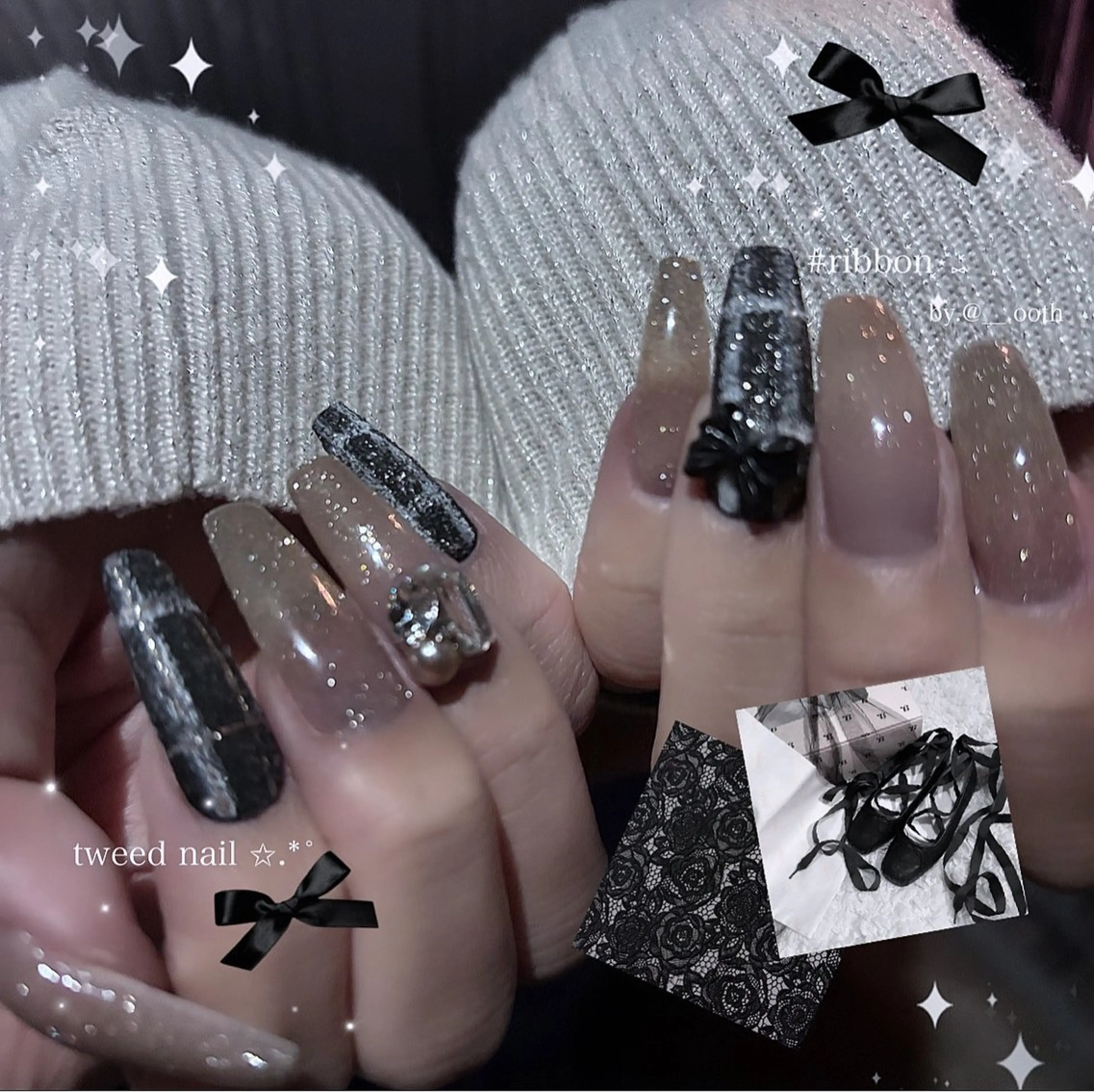 ネイル アートネイル 持ち込み ému .Otohaのネイルデザイン