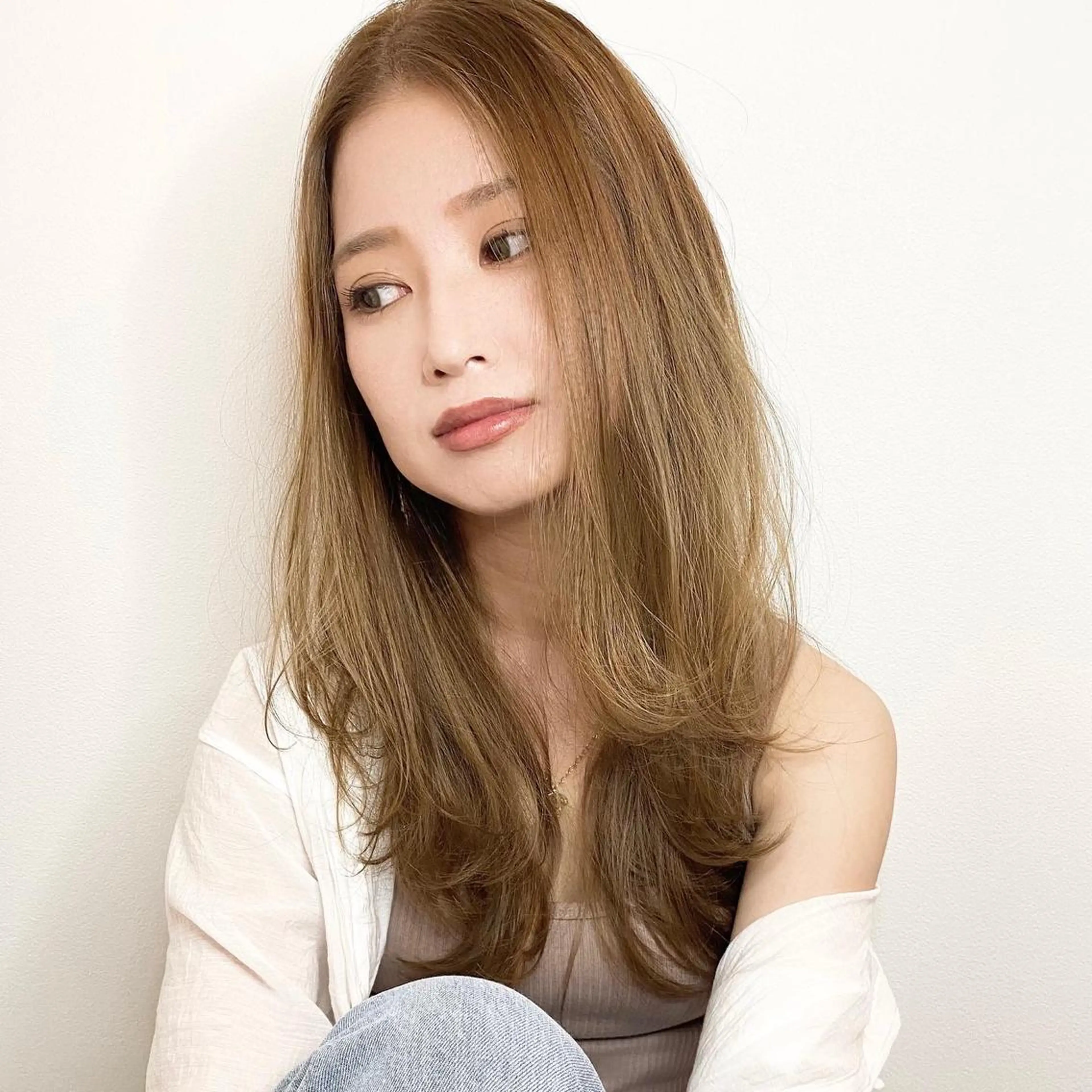 ロング カット 縮毛矯正 トリートメント MYRTLE TSUNODAのヘアスタイル