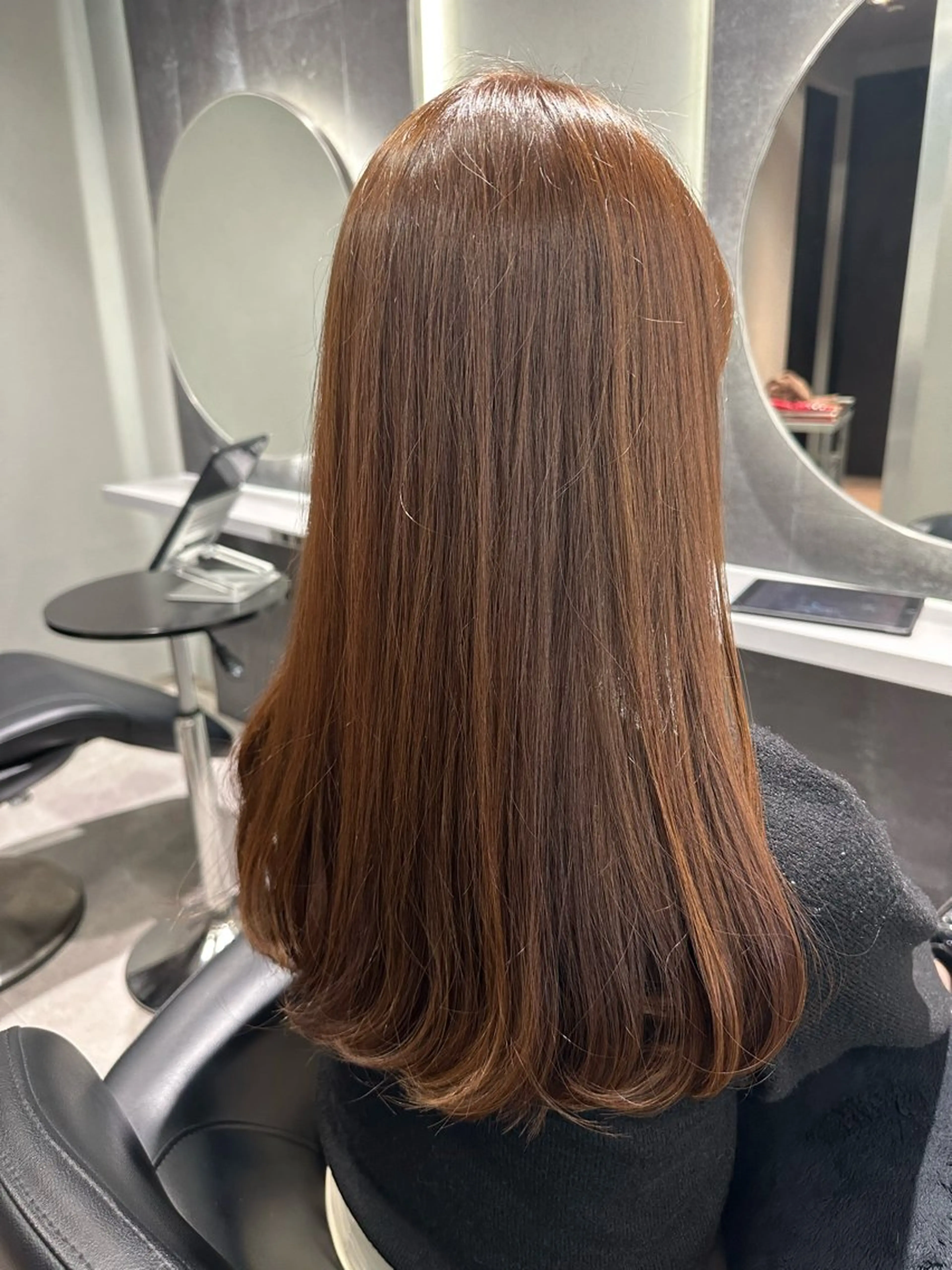 ロング カラー 韓国ヘア🎀艶髪 RISAのヘアスタイル