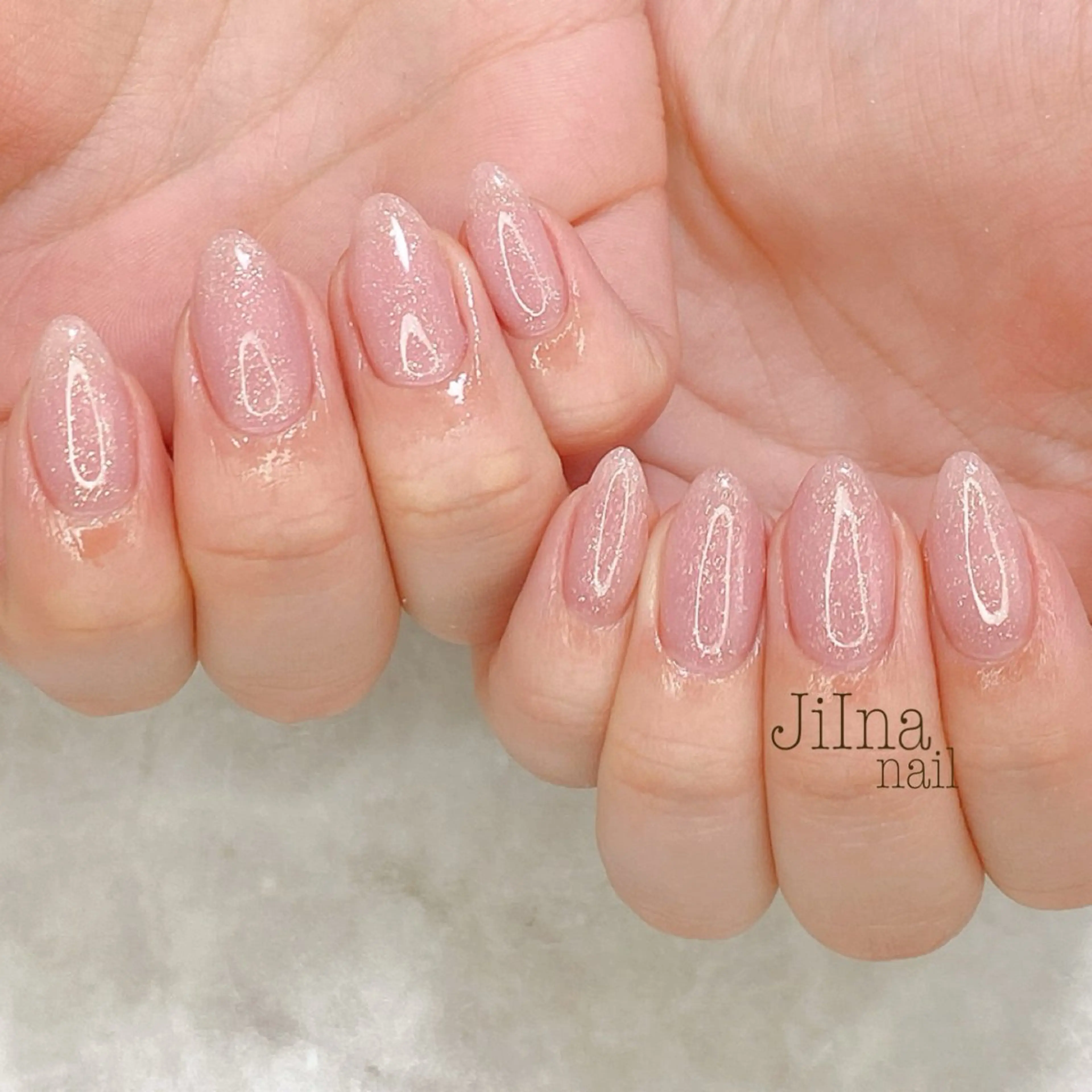 ネイル ワンカラーネイル JiIna nailのネイルデザイン
