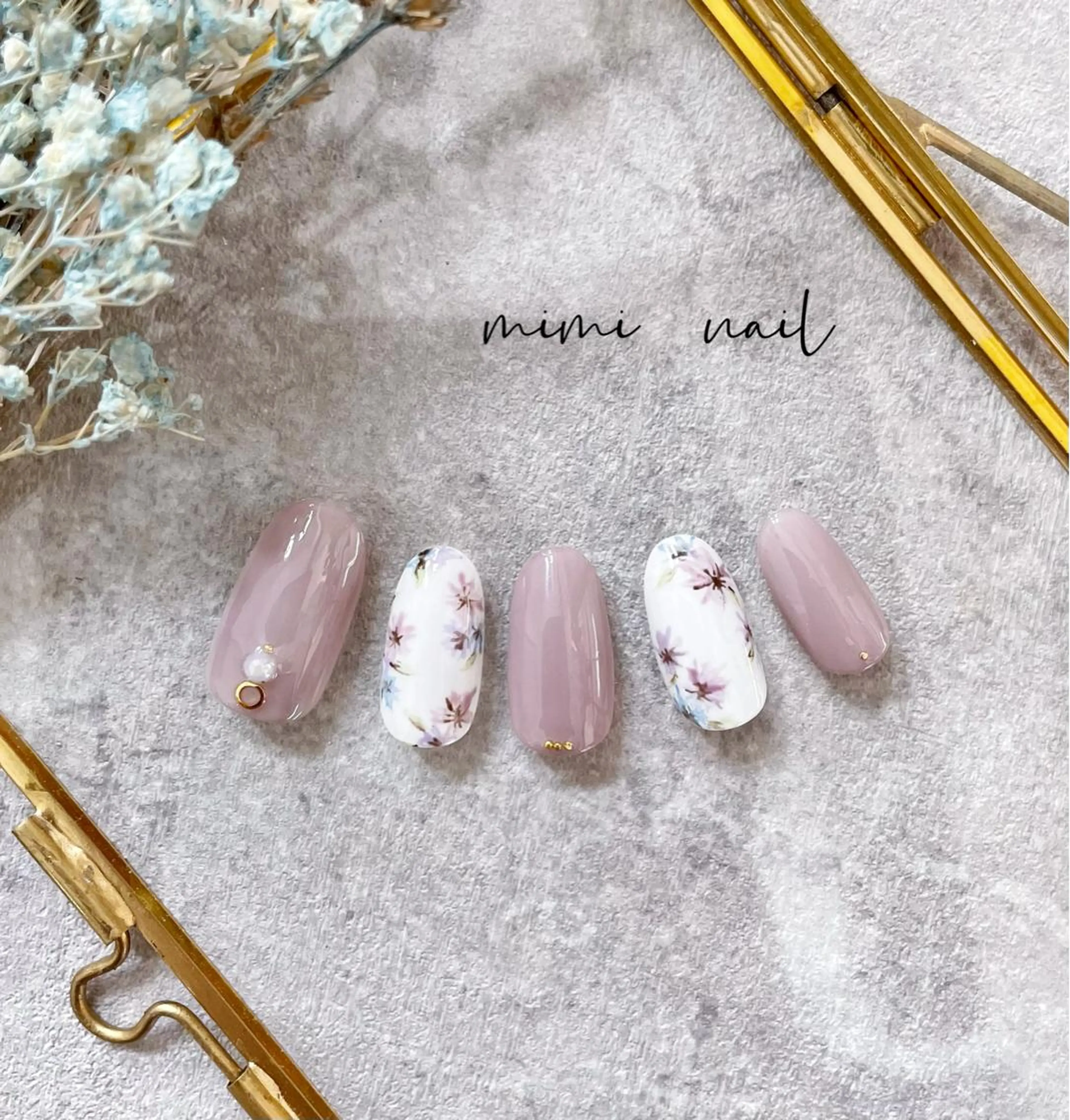 ネイル ハンドネイル mimi nailのネイルデザイン