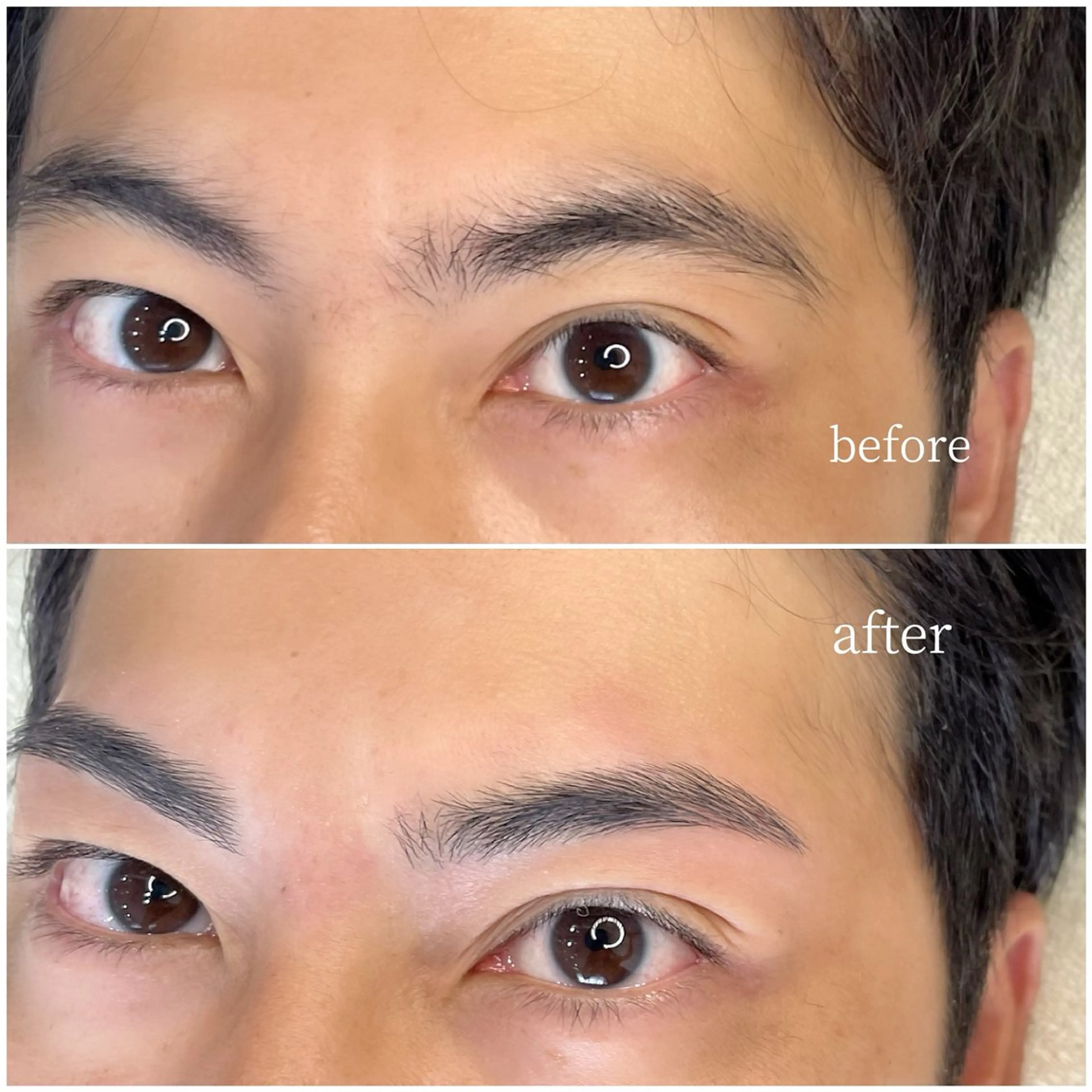 メンズ アイブロウ ワックス脱毛 眉カット その他(アイブロウ) Ne'mophila.eye salon所属・岩元 みゆきのマツエク・マツパデザイン