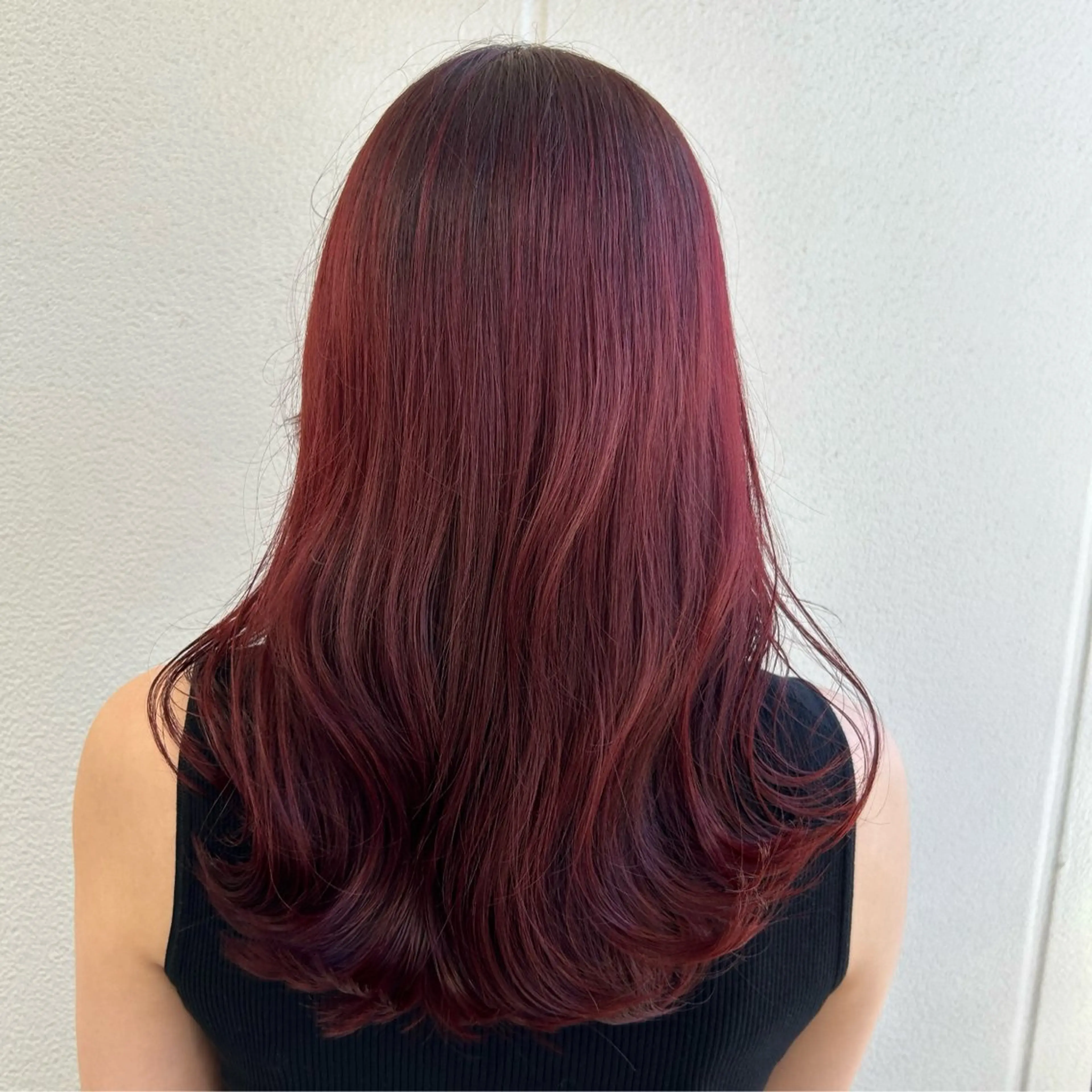 カラー ︎︎🌟韓国艶カラー ︎🌟璃奈 (リナ)のヘアスタイル