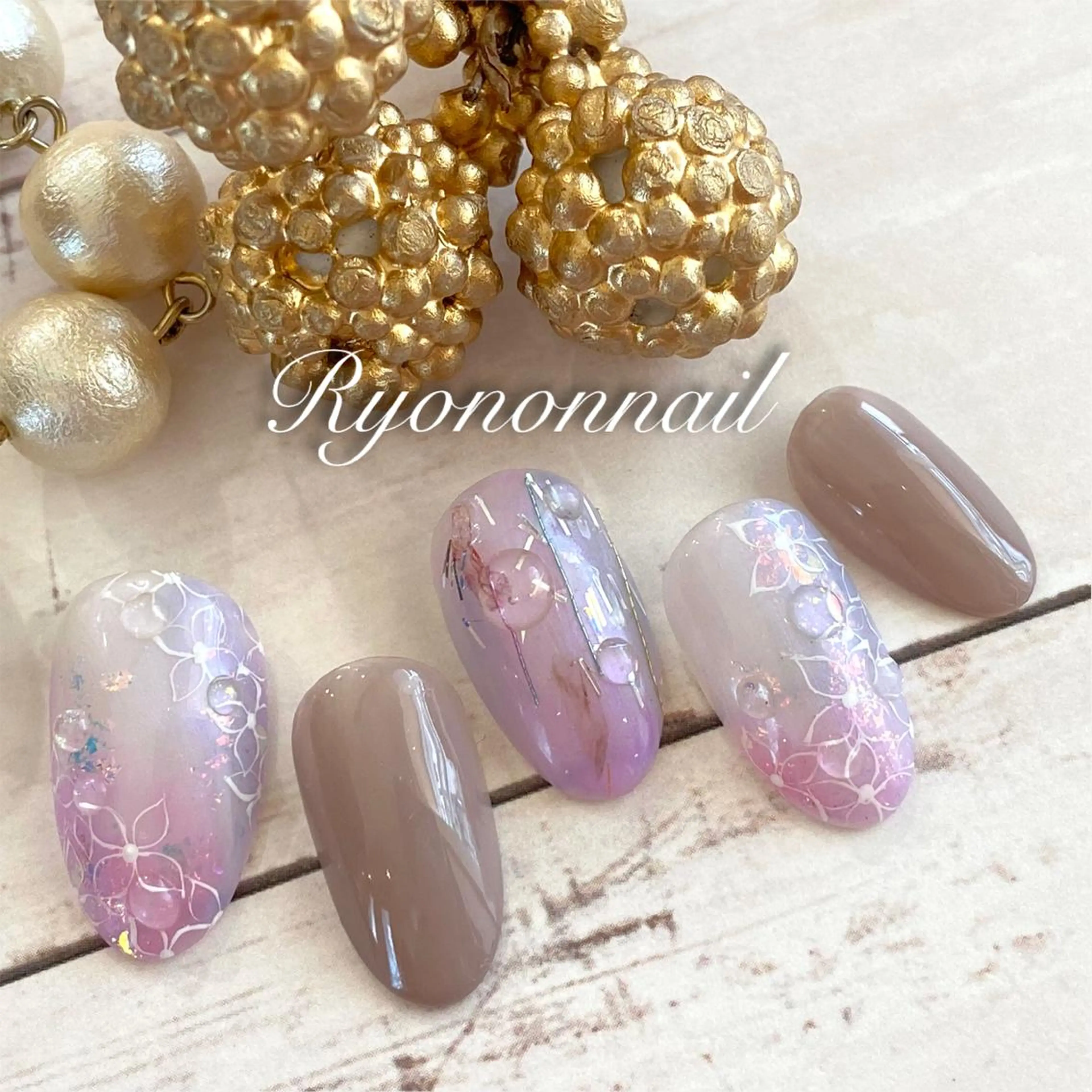 ネイル Ryononnail(リョノンネイル)所属・Ryononnail 上谷典子のネイルデザイン