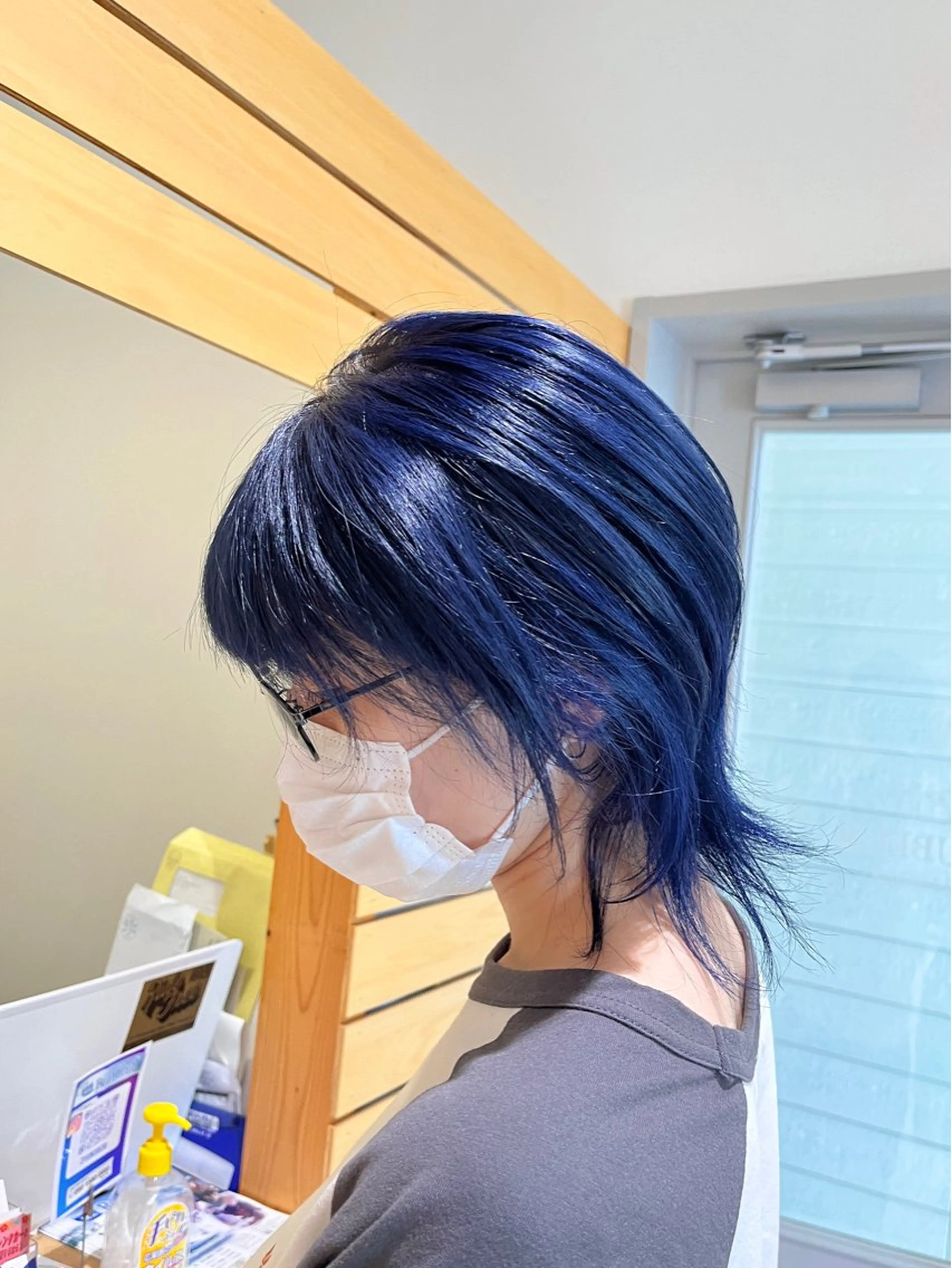 ショート カラー ブリーチ ヘアカラー トリートメント RUBEUS【ルベウス】所属・✨艶々カラー🎨 杉本賢人のヘアスタイル