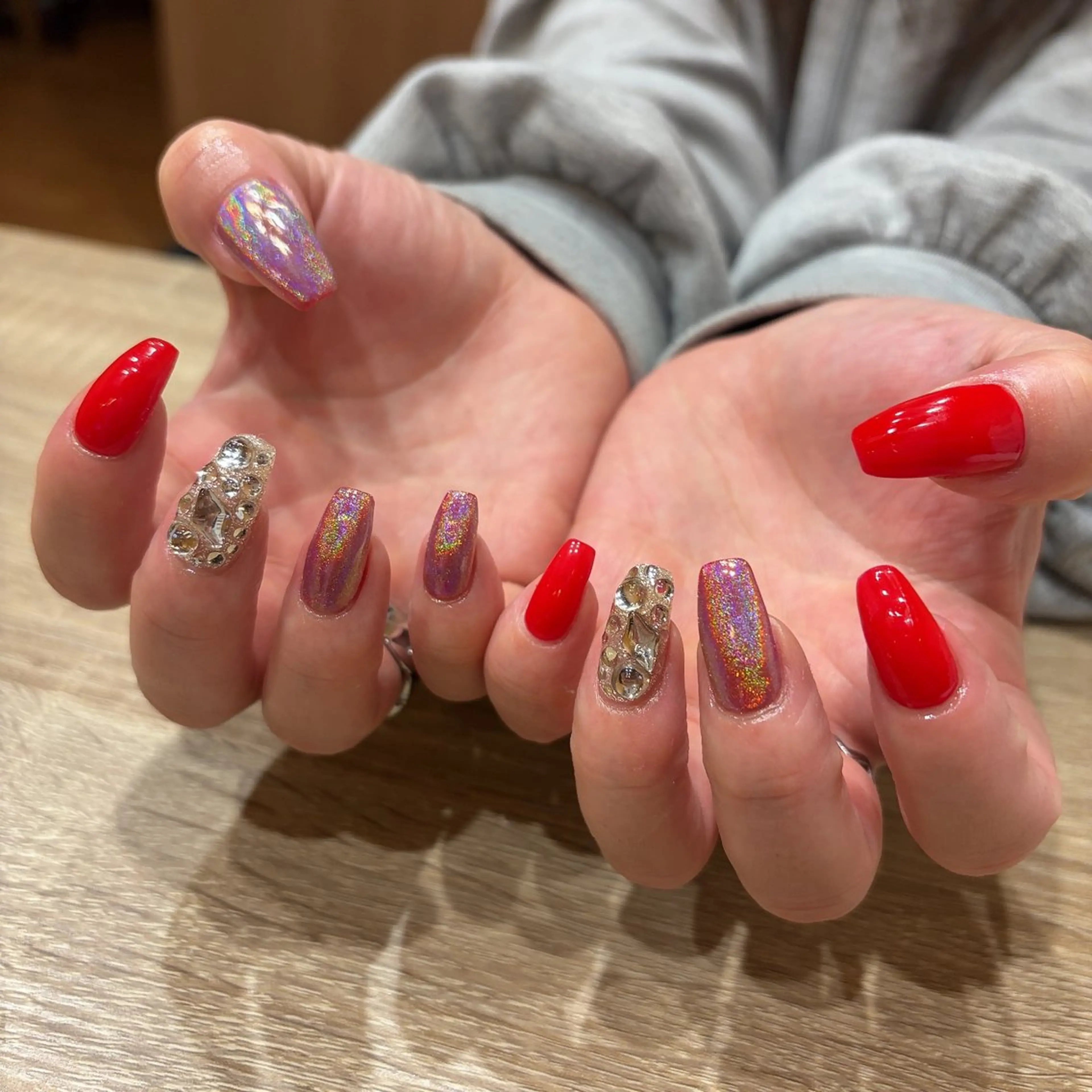 ネイル ロングネイル 持ち込み liberté所属・liberté🫧 新小岩のネイルデザイン