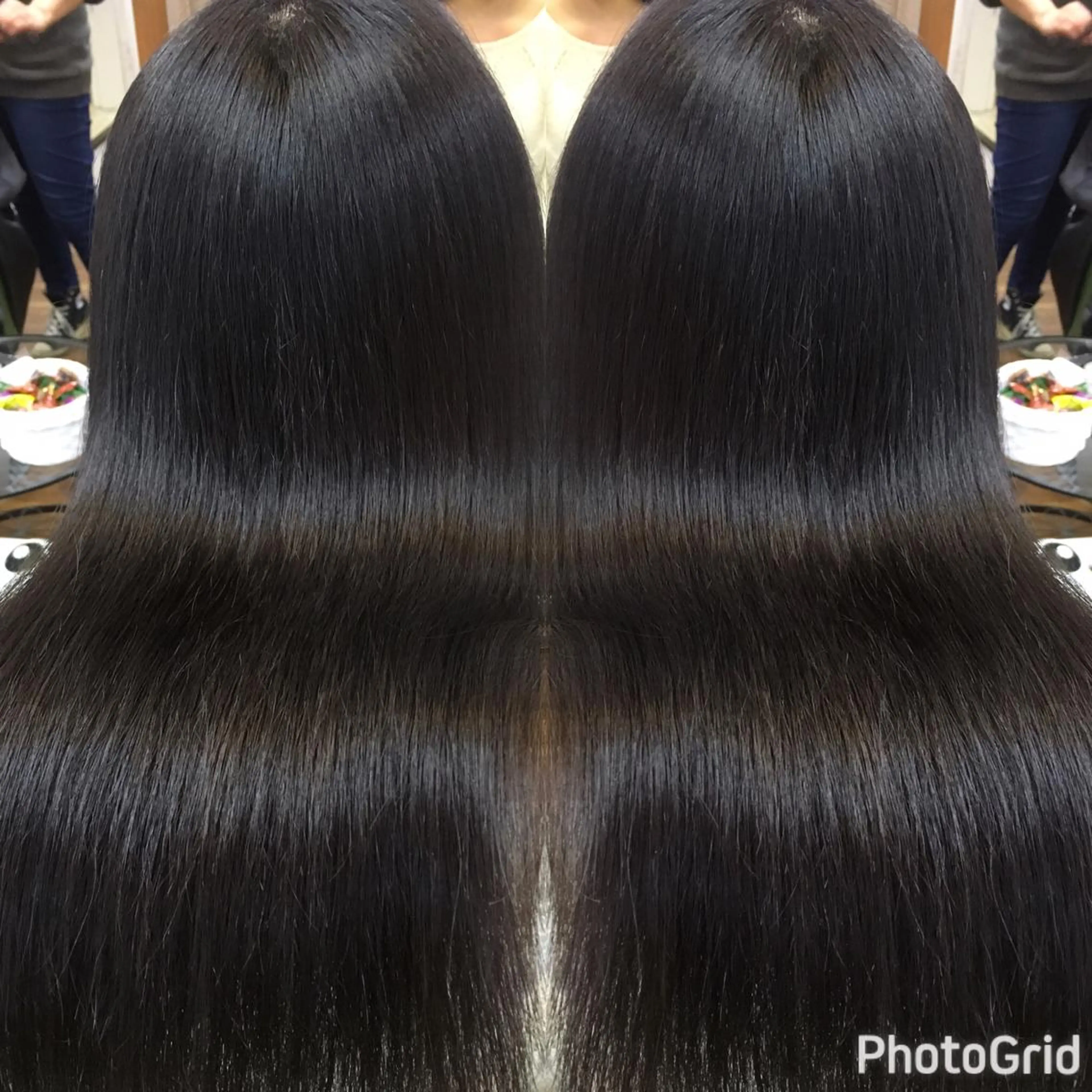 ロング カラー パーマ ヘアアレンジ メンズ キッズ ネイル マツエク・マツパ PALETTE(パレット)所属・SHIORI💜口コ ミNo.1艶カラーのヘアスタイル