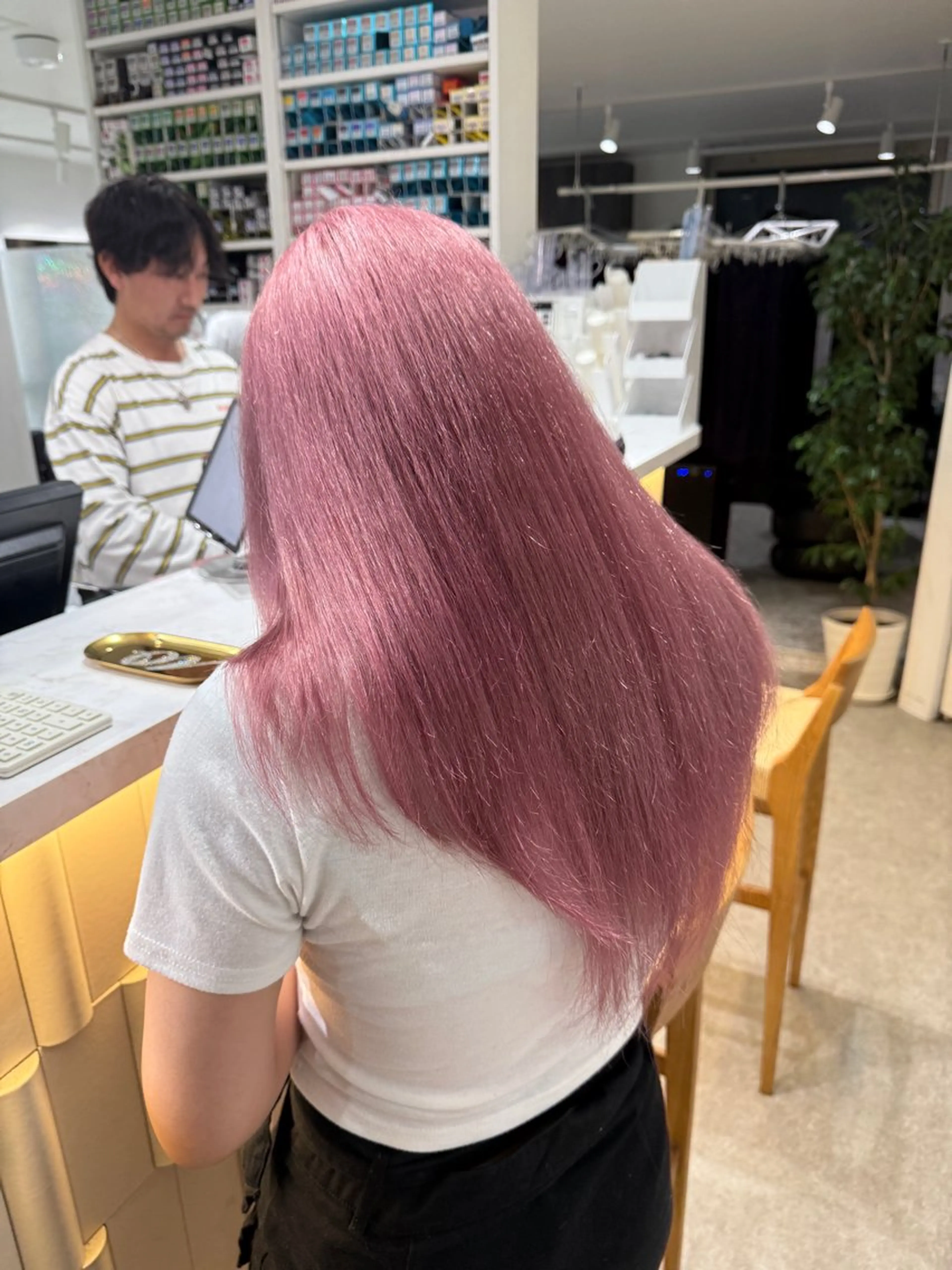 ロング ヘアカラー ボブ/ハイトーン🪽 堀内志茉🍀のヘアスタイル