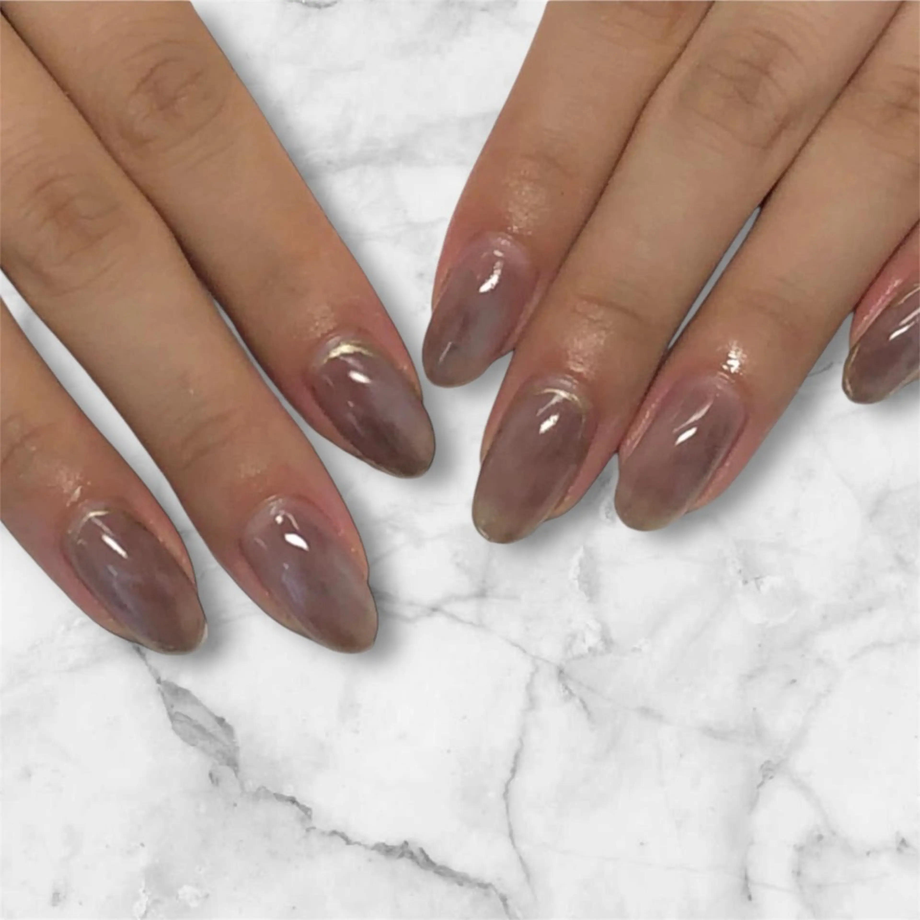 ネイル ニュアンスネイル ハンドネイル i'm nailのネイルデザイン