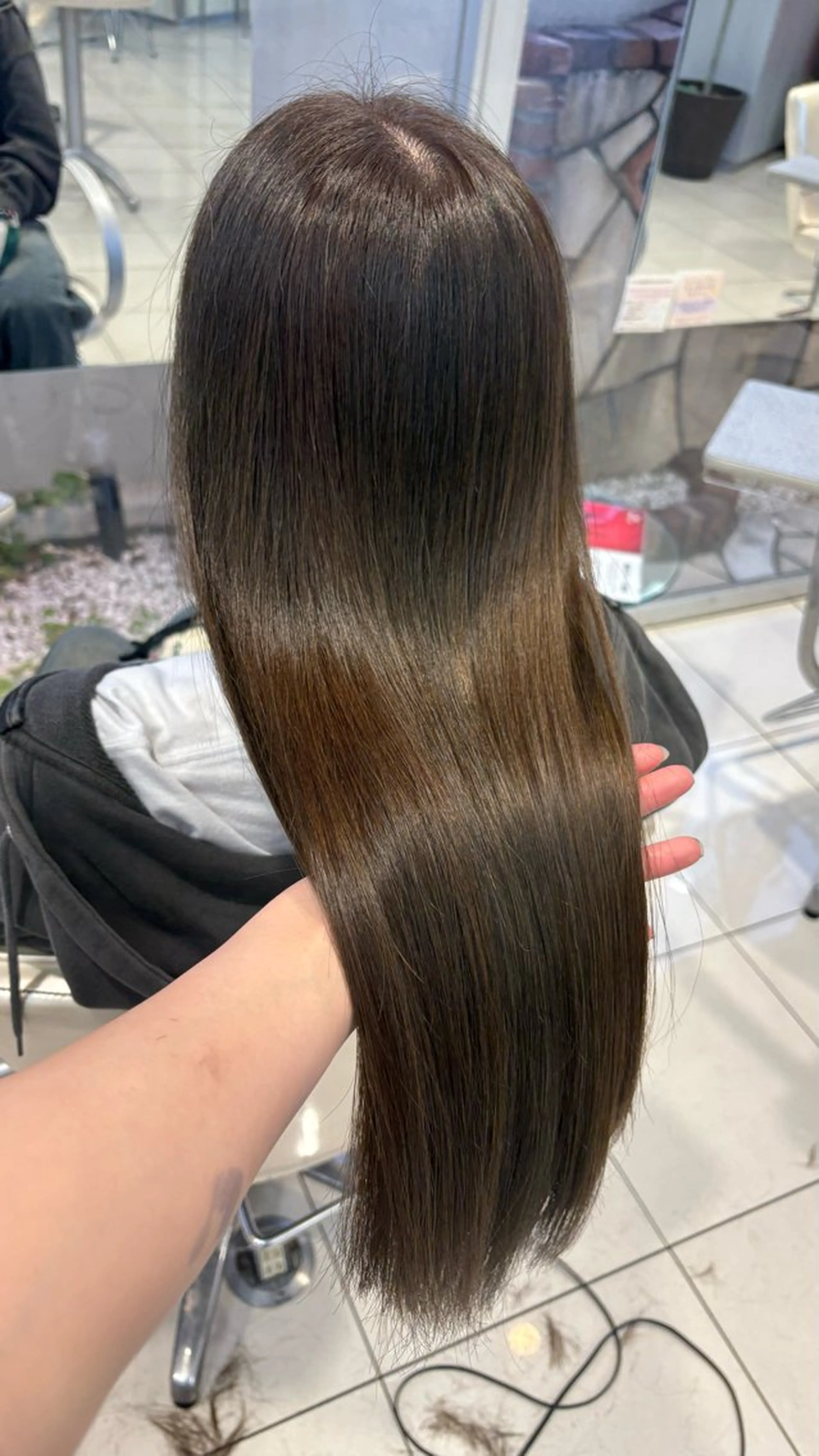 ロング カラー ヘアカラー トリートメント 盛れる韓国ヘア🩰/ 透明感カラー/華のヘアスタイル