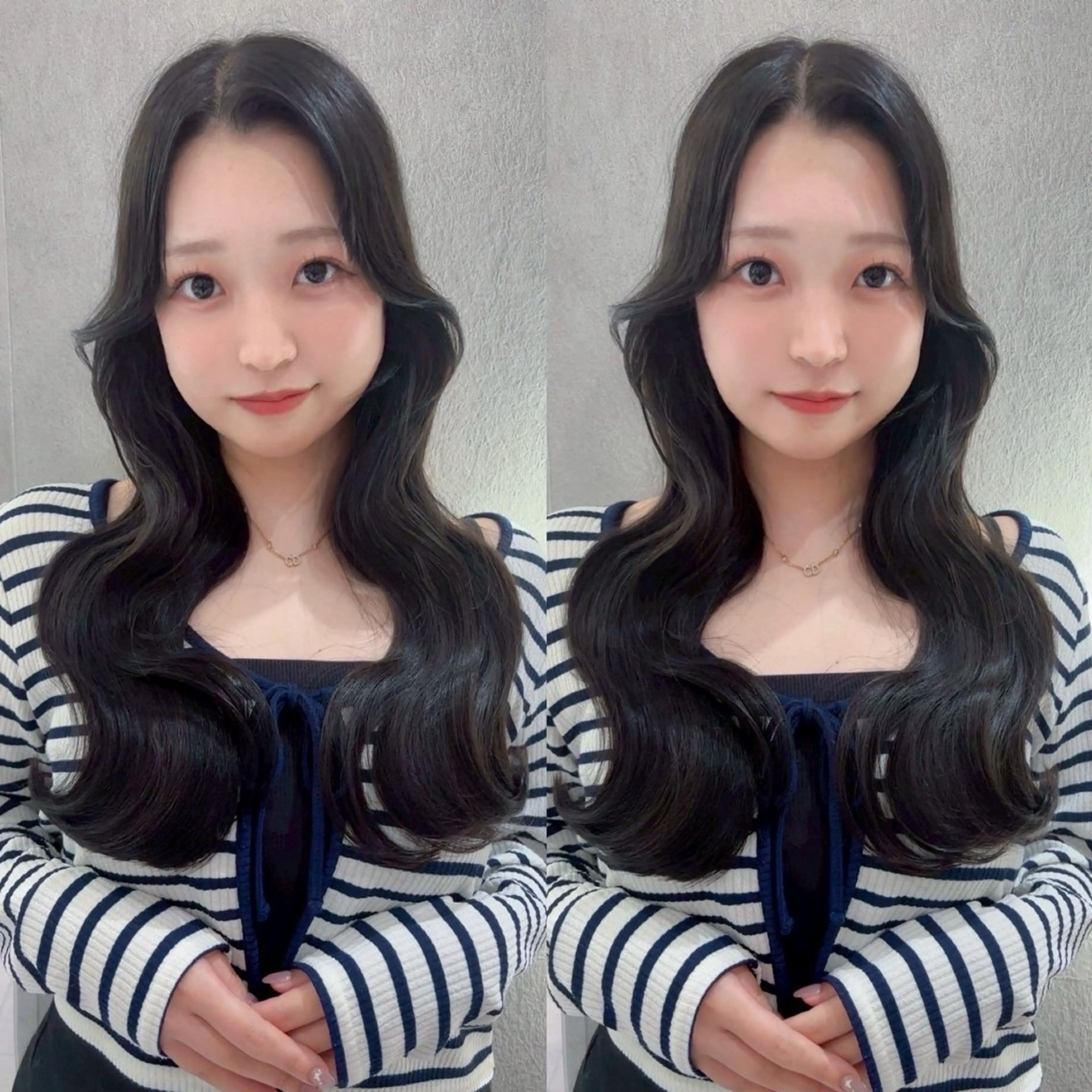 【🍎1日3名様限定🍎】🙊💚髪質改善カラー+韓国風カット+クイックトリートメント💚【レイヤー/小顔】¥9900の写真