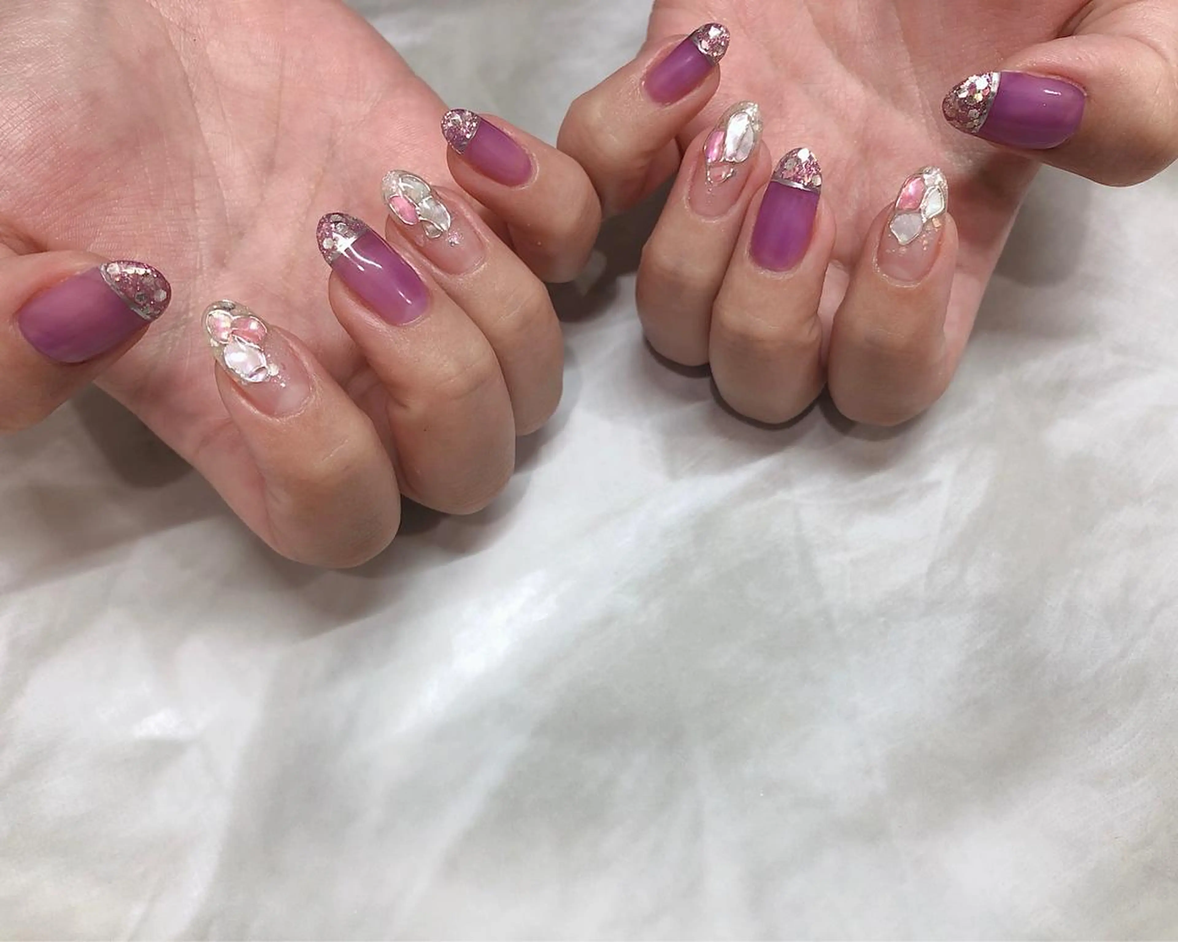 ネイル ラメ(グリッター) ハンドネイル nail heron所属・saki_ nail heronのその他イメージ