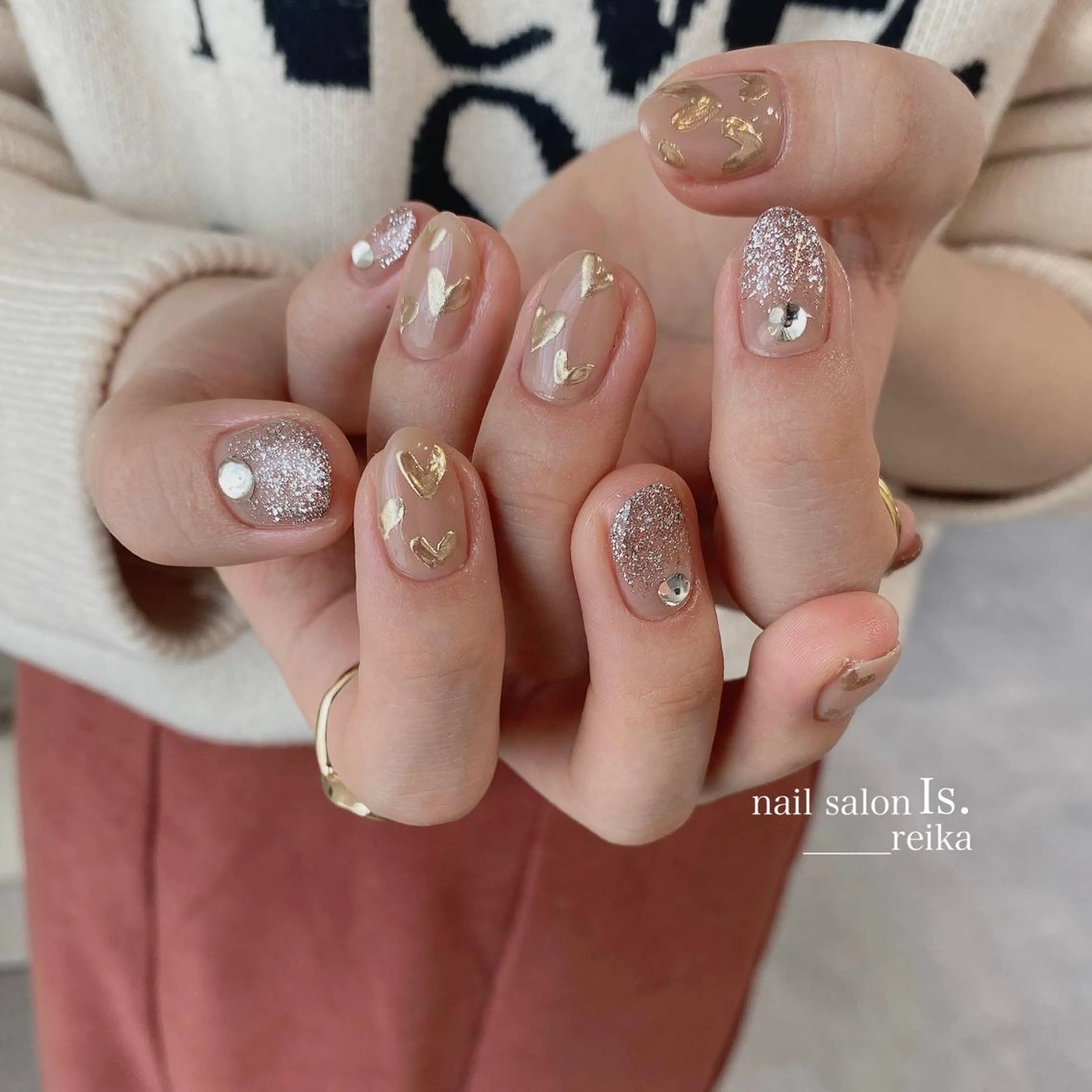 ネイル 持ち込み nail salon Is.  reikaのネイルデザイン