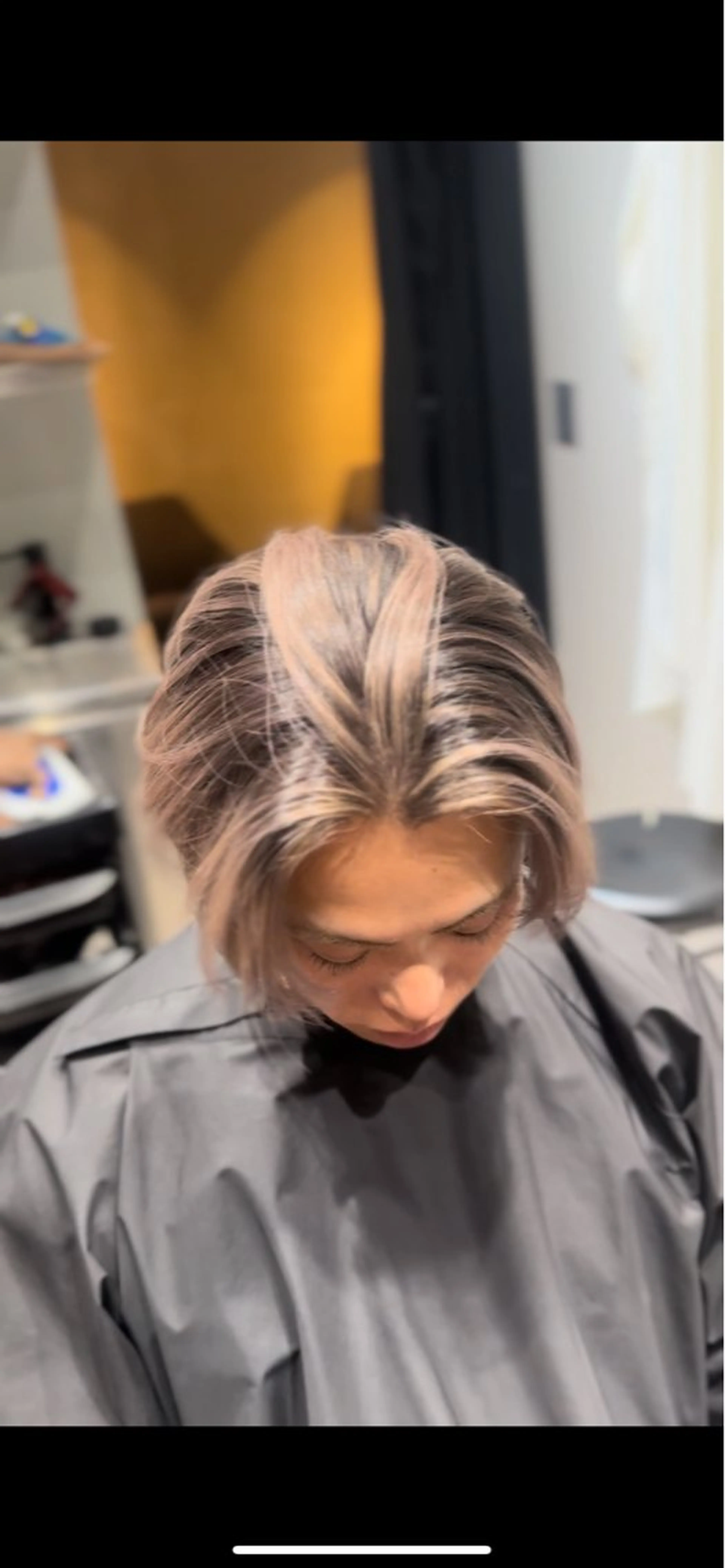 カラー メンズ メンズバレイヤージュ バレイヤージュ カット ヘアカラー メンズバレイヤージュ /町田/木村悠月のヘアスタイル