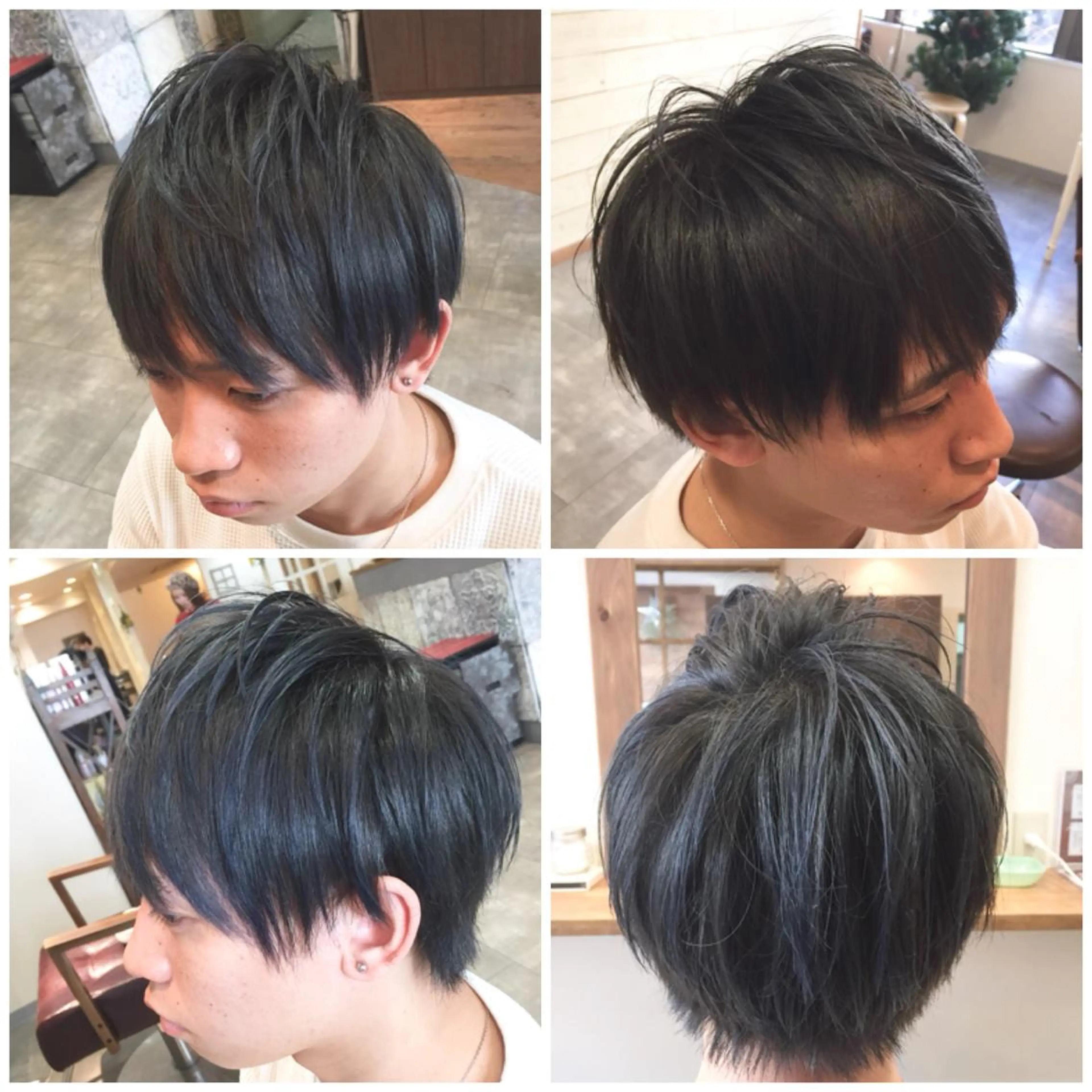 カラー メンズ カット ヘアカラー トリートメント 透明感/ 美髪矯正/田中恭のヘアスタイル