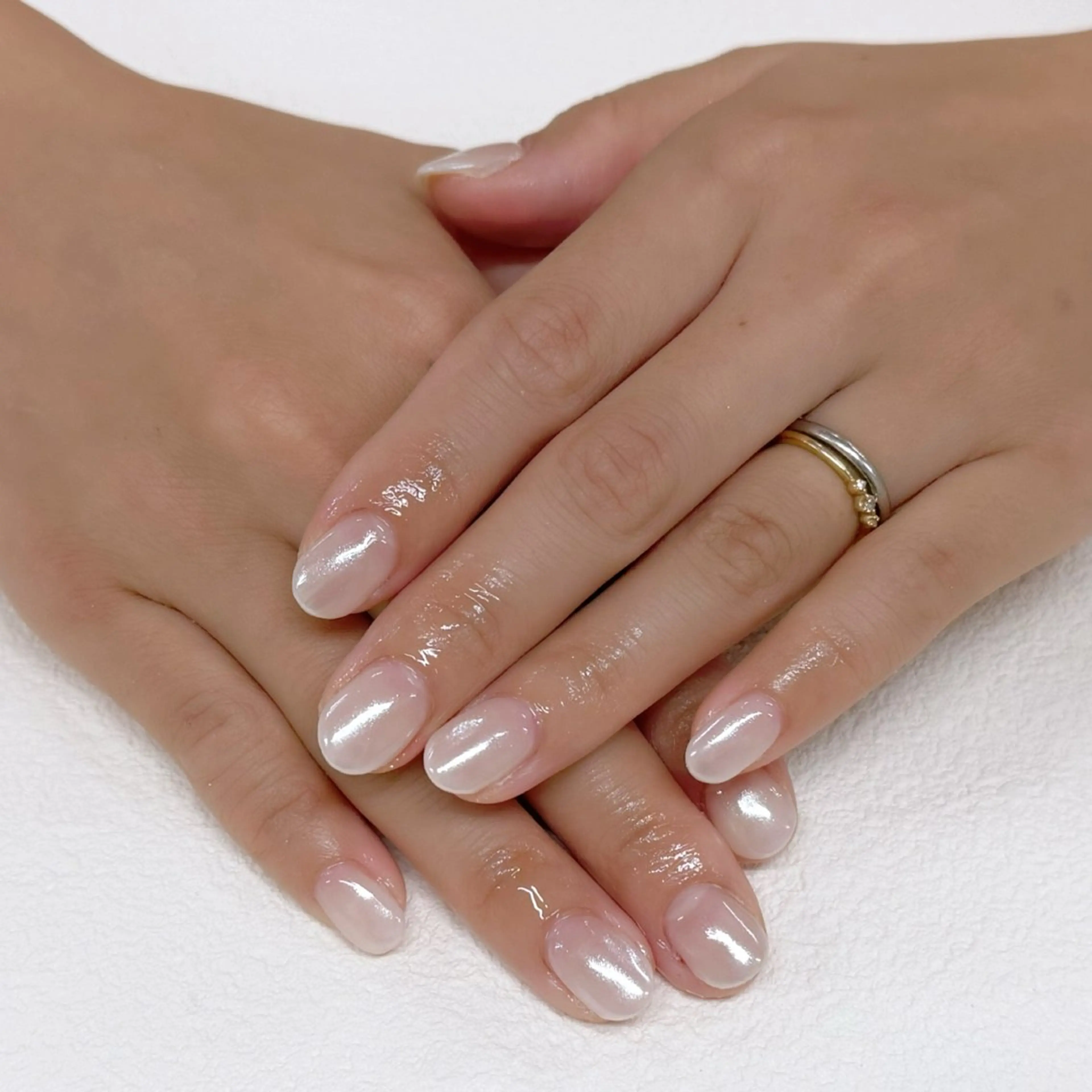 ネイル オーロラネイル ハンドネイル Bianca♡ TAKANASHIのネイルデザイン