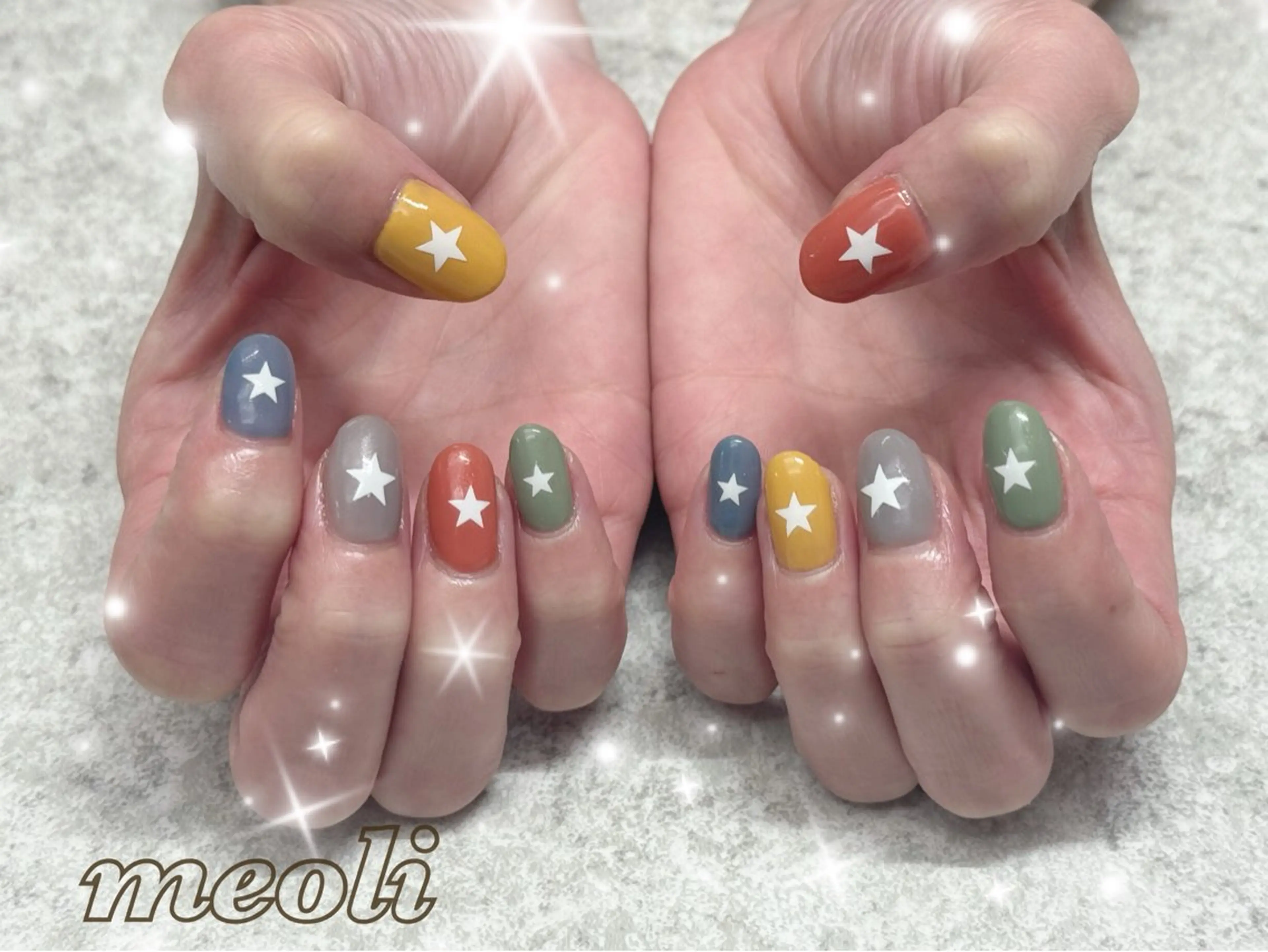 ネイル ハンドネイル nail salon meoli ヒトミのネイルデザイン