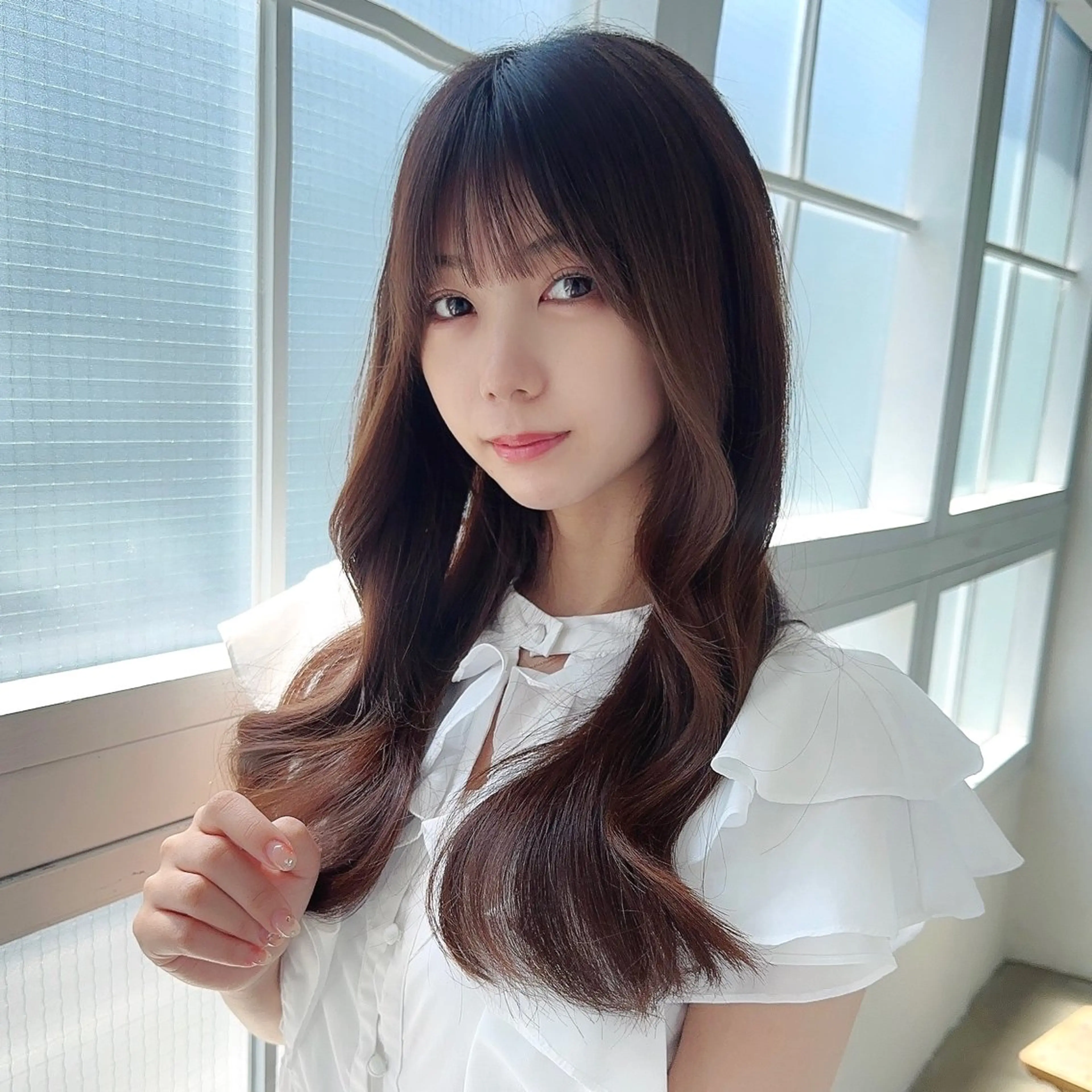 ロング カラー ✨️美髪矯正×似合わ せ艶カラー✨藤田透のヘアスタイル