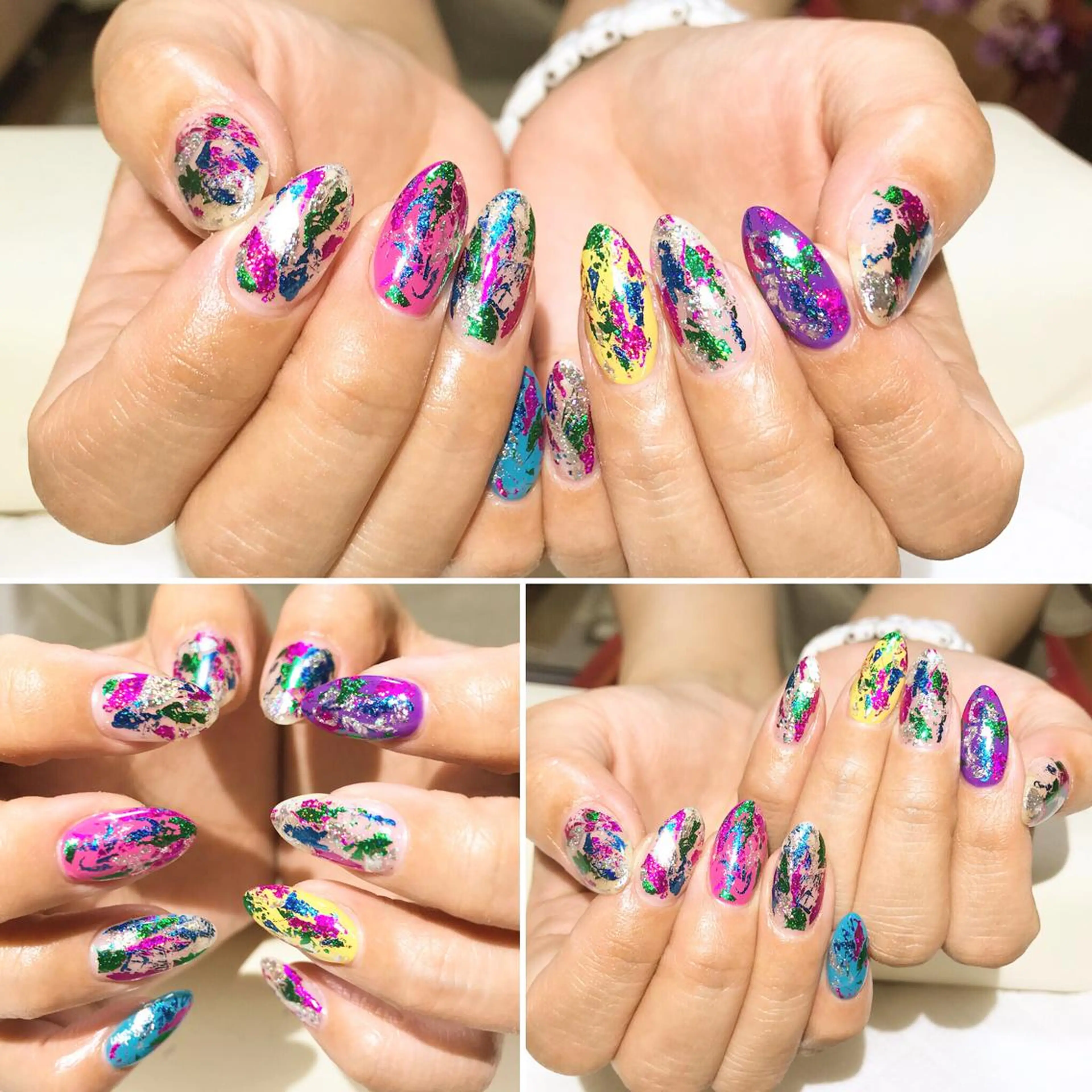 ネイル フットネイル シンプルネイル 春ネイル 夏ネイル ホワイト ネイル フフラ所属・nail fufla ♡yamane♡のネイルデザイン