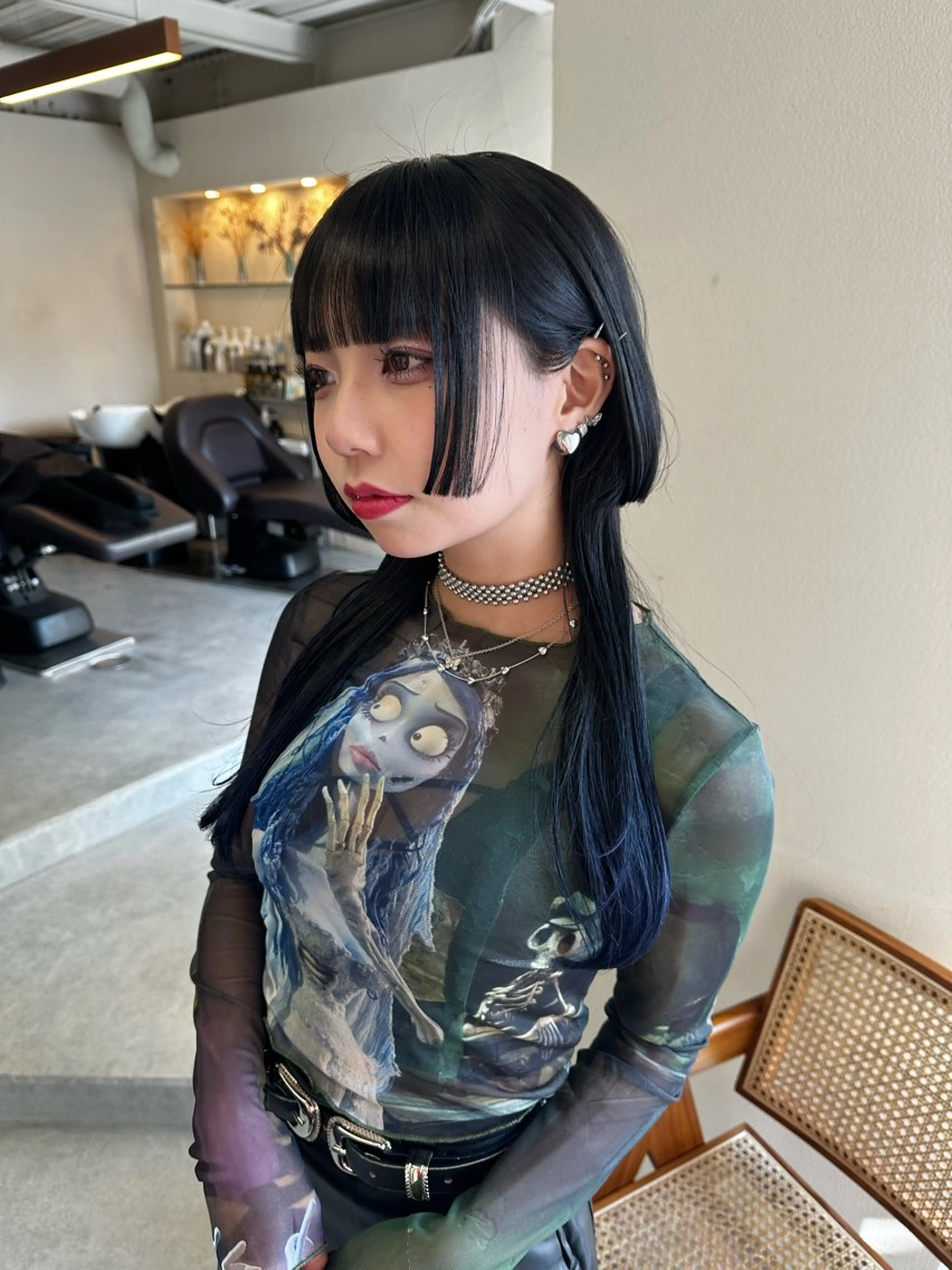 ロング カラー カット ヘアカラー トリートメント ❄️中川 慎之介❄️のヘアスタイル