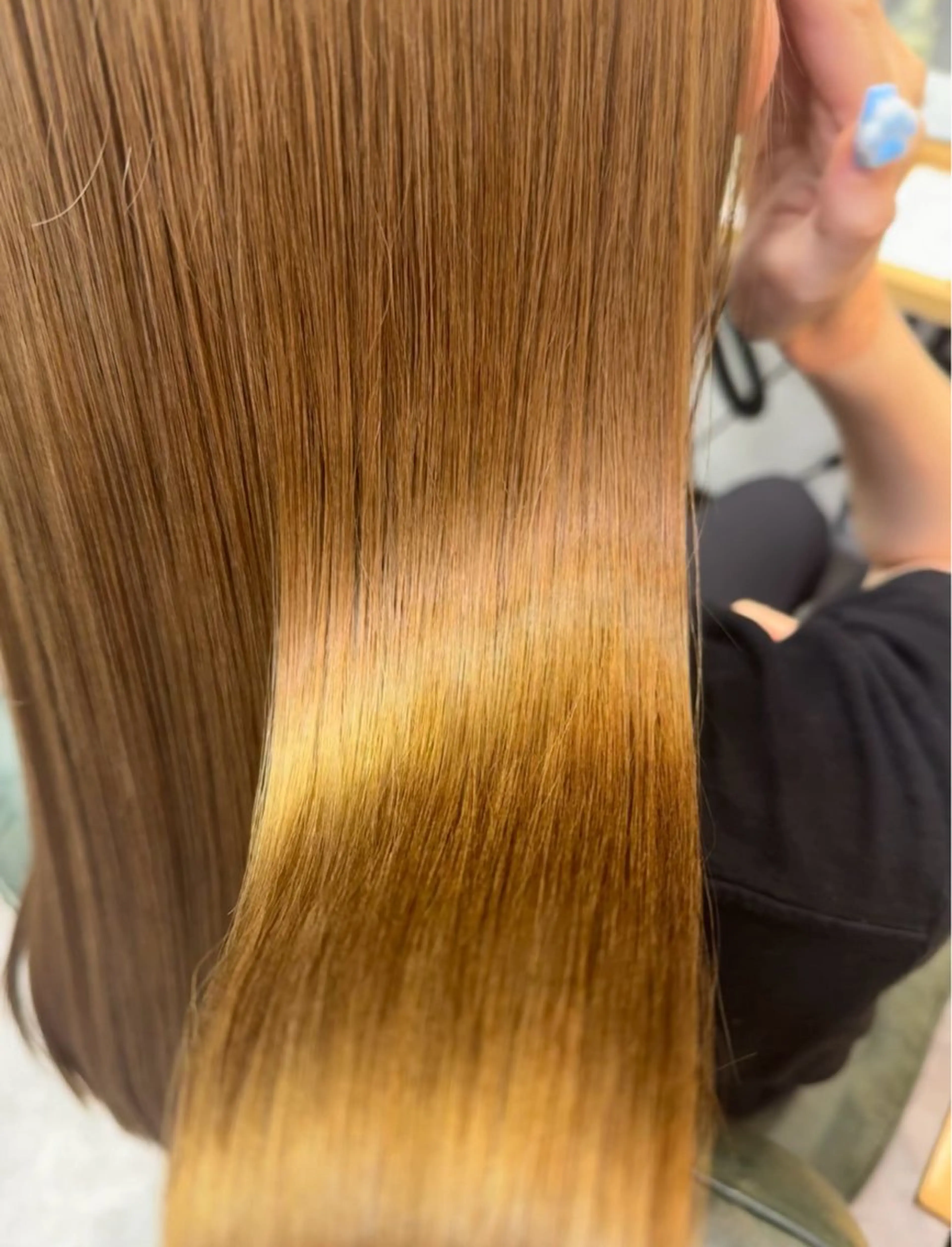 ロング トリートメント トリートメント 縮毛矯正/艶髪カラー ヘアアレンジ/ひふみのヘアスタイル