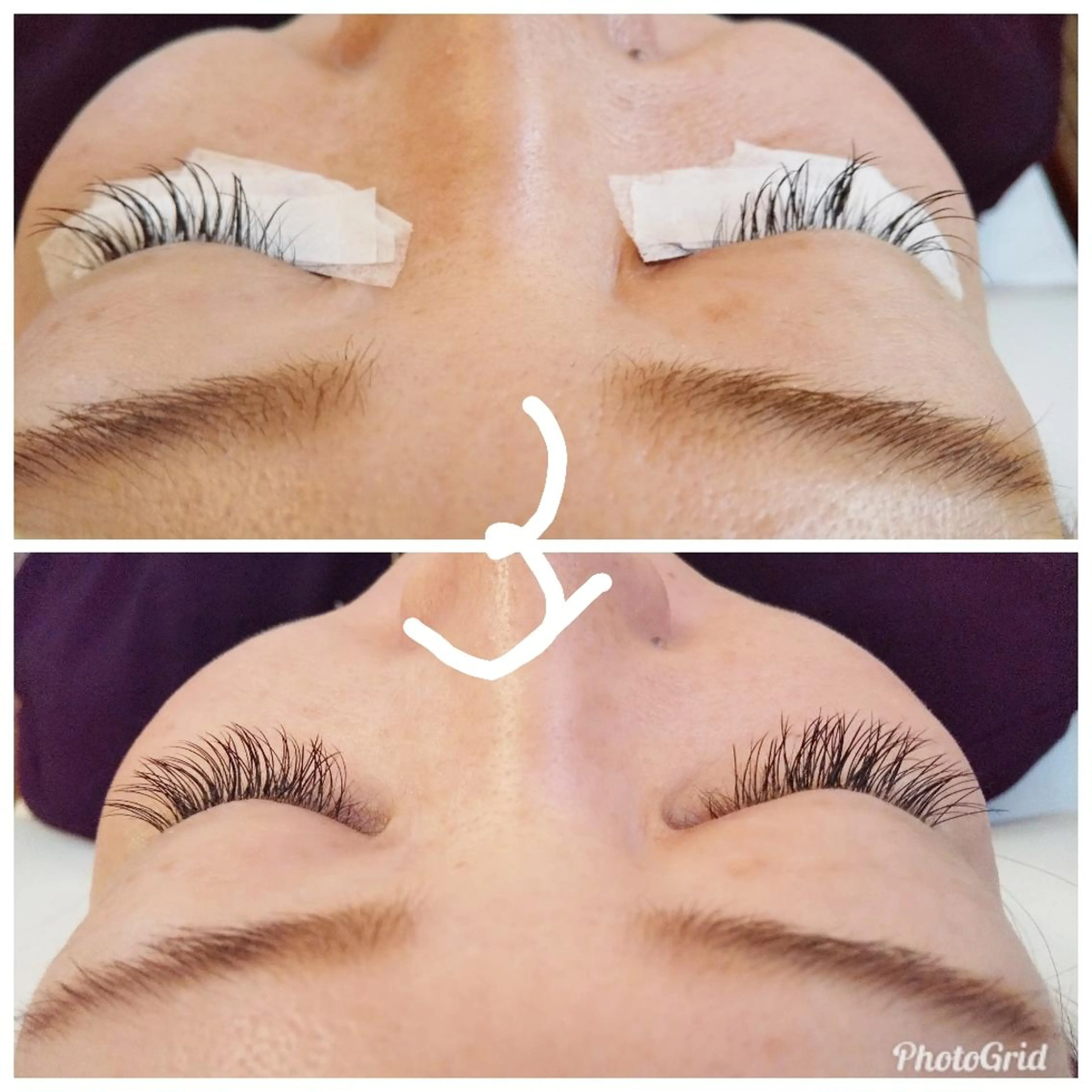 マツエク・マツパ 💡次世代LED -TIARA💡のマツエク・マツパデザイン