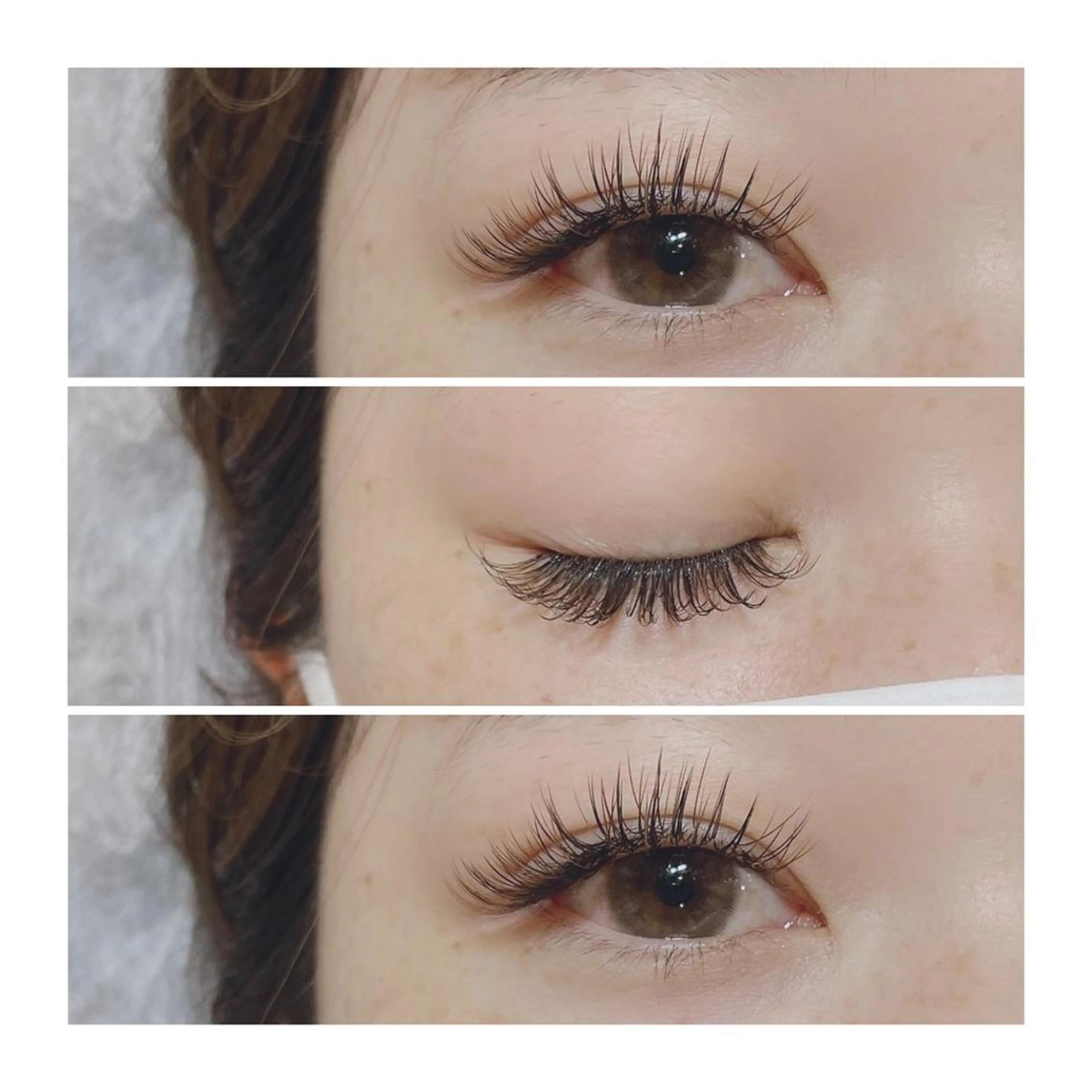 マツエク・マツパ フラットラッシュ ☽𝘀𝗵𝗶 𝘀𝗵𝗶☽のマツエク・マツパデザイン