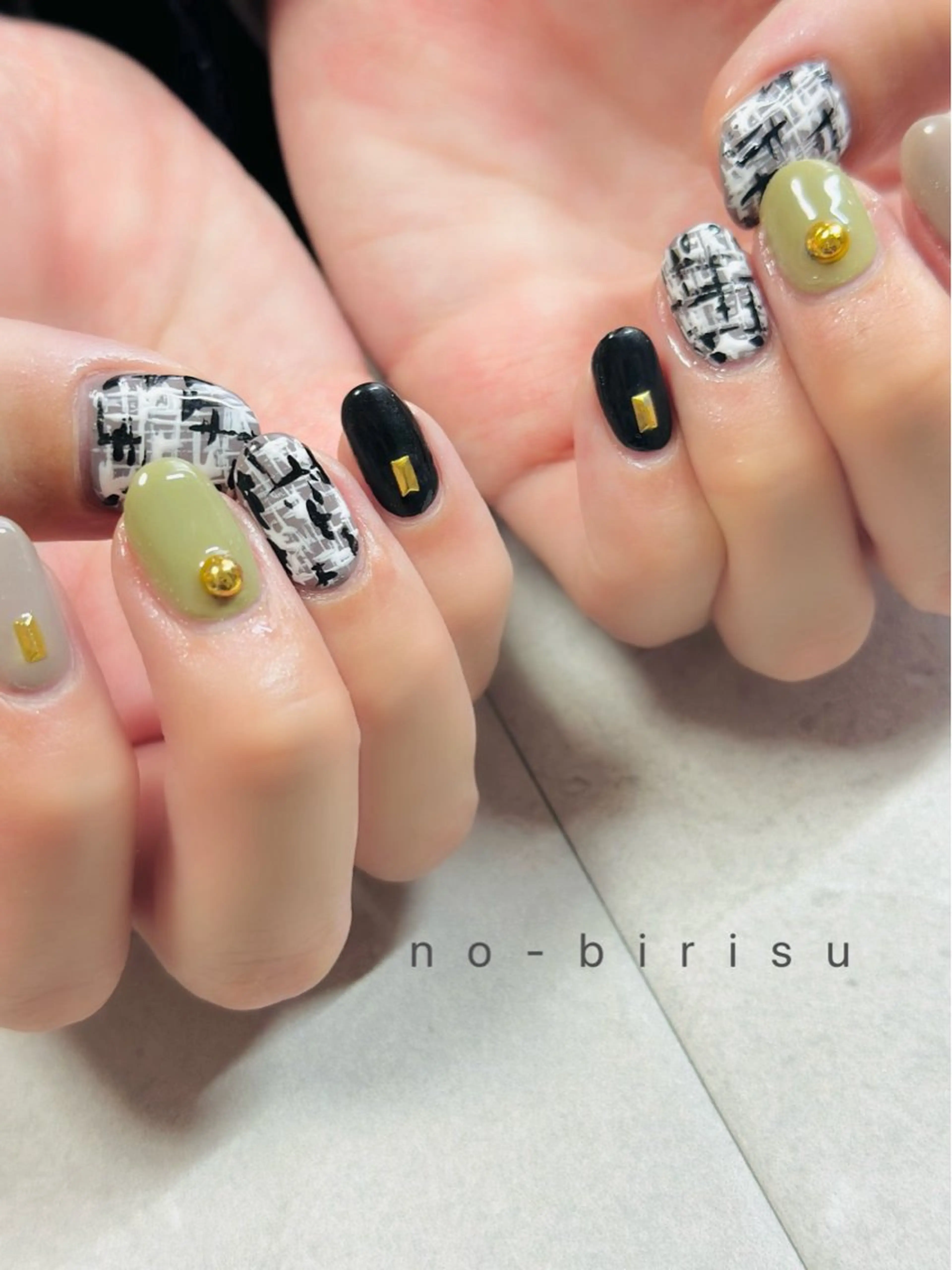 ネイル ハンドネイル no-birisu nailのネイルデザイン