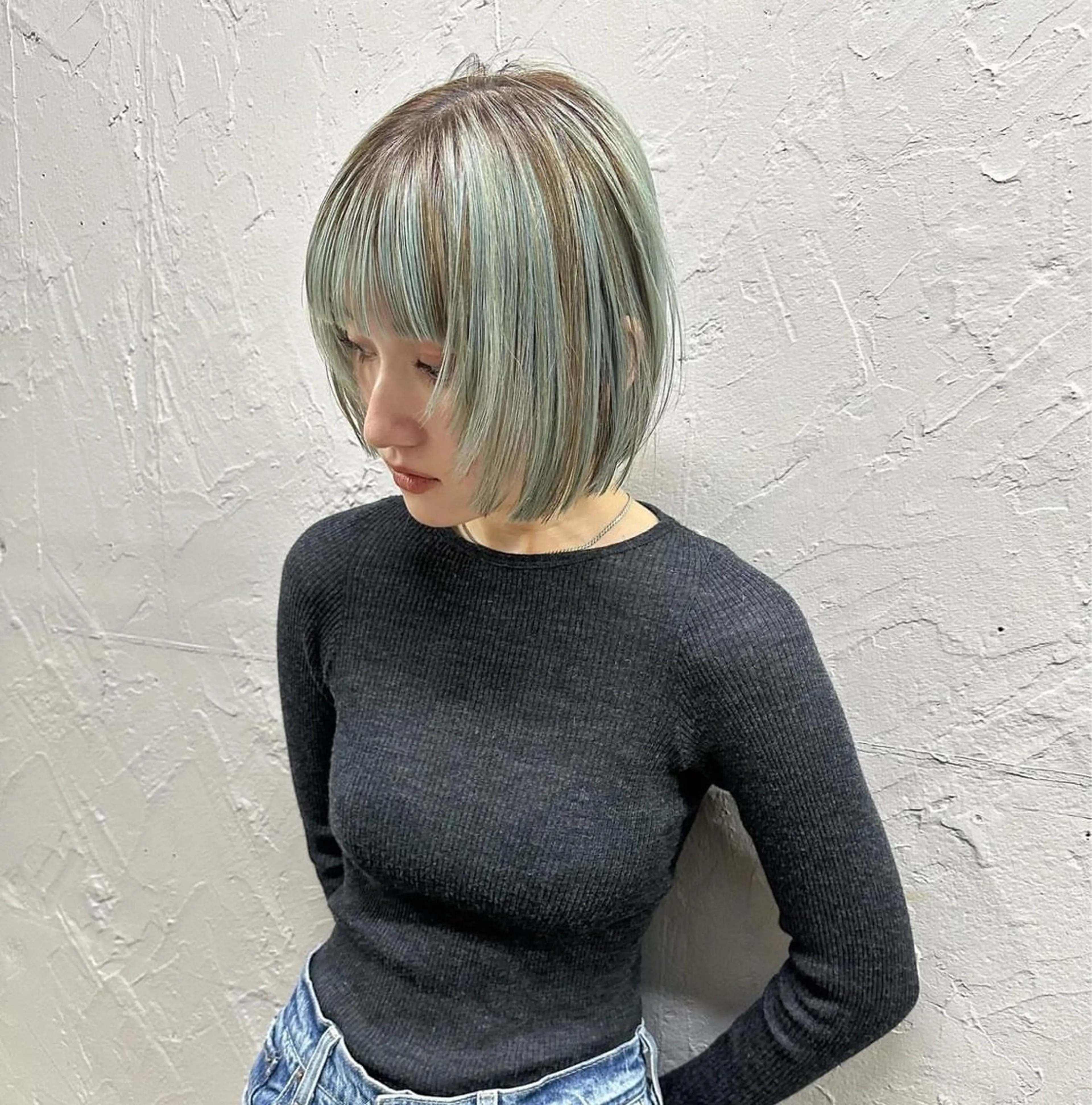 ショート 顔周りカット カット ボブ/顔周りレイヤー 似合わせcut🪽のヘアスタイル