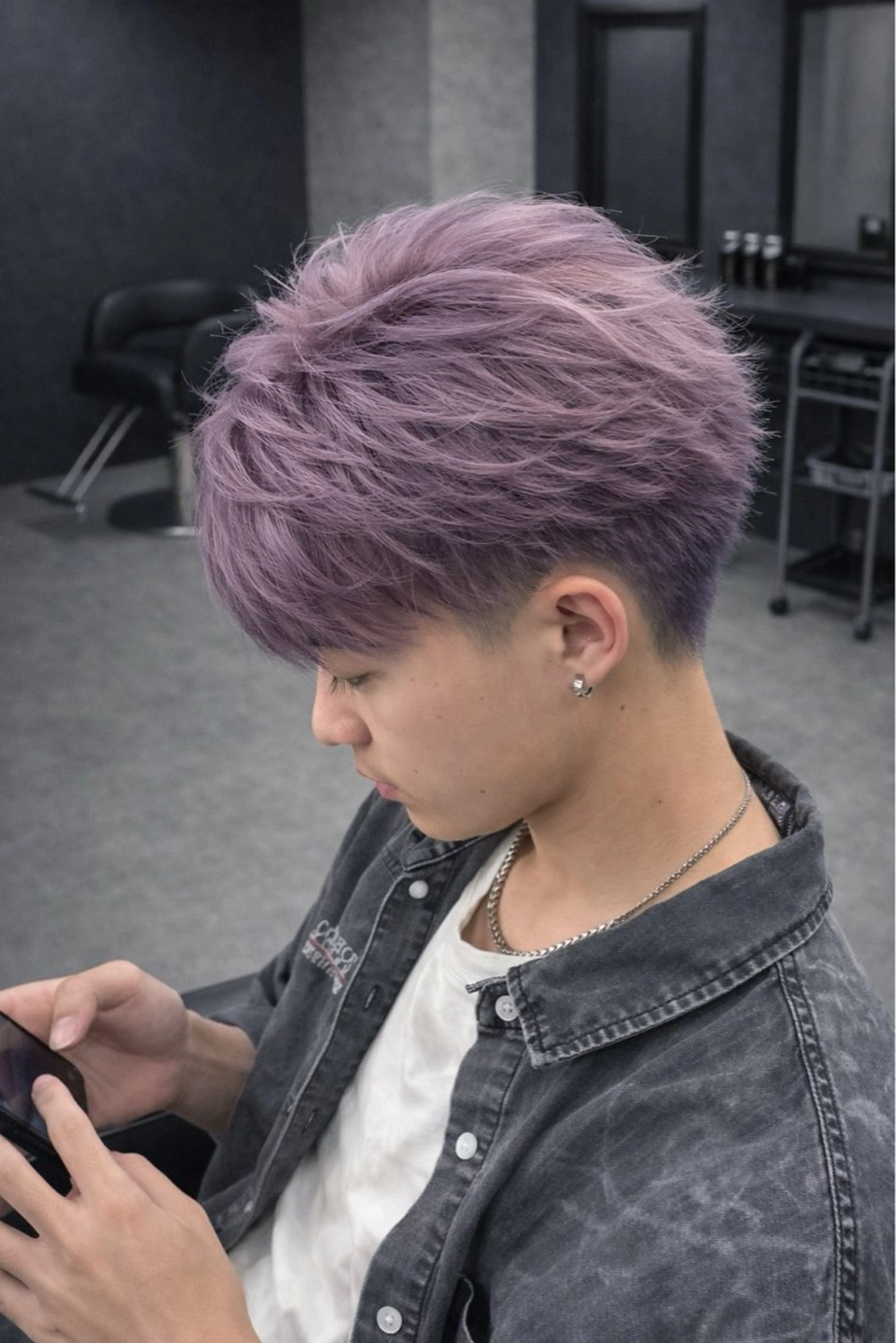 ミディアム カラー ヘアアレンジ メンズ ミディアムパーマ メンズパーマ メンズツイストパーマ 波巻きパーマ ツイストパーマ カット トリートメント 💥メンズ特化美容師 "小林 海斗"💥のヘアスタイル