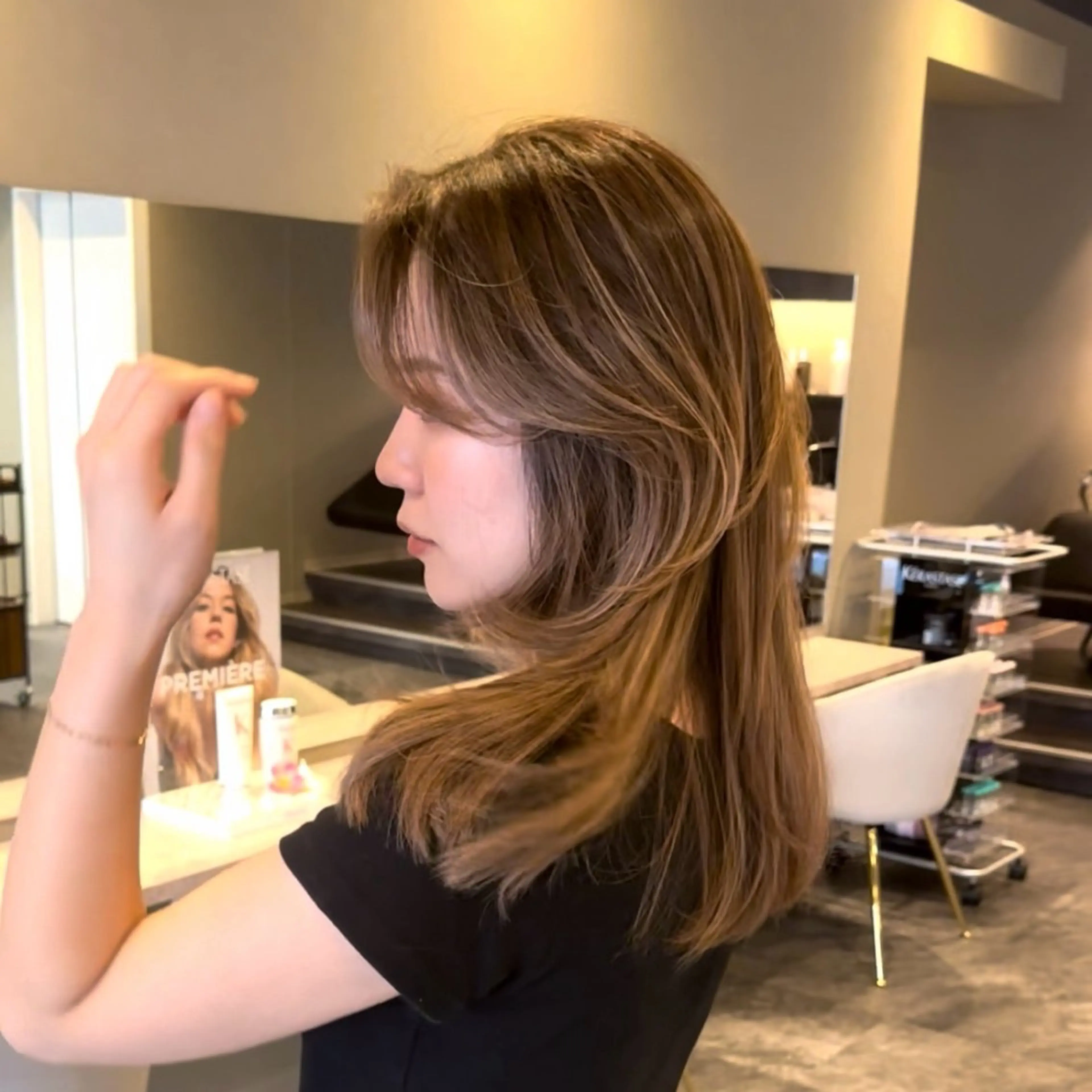 ロング カラー ヘアカラー 🇺🇸海外デザイン iCON TOKYOのヘアスタイル