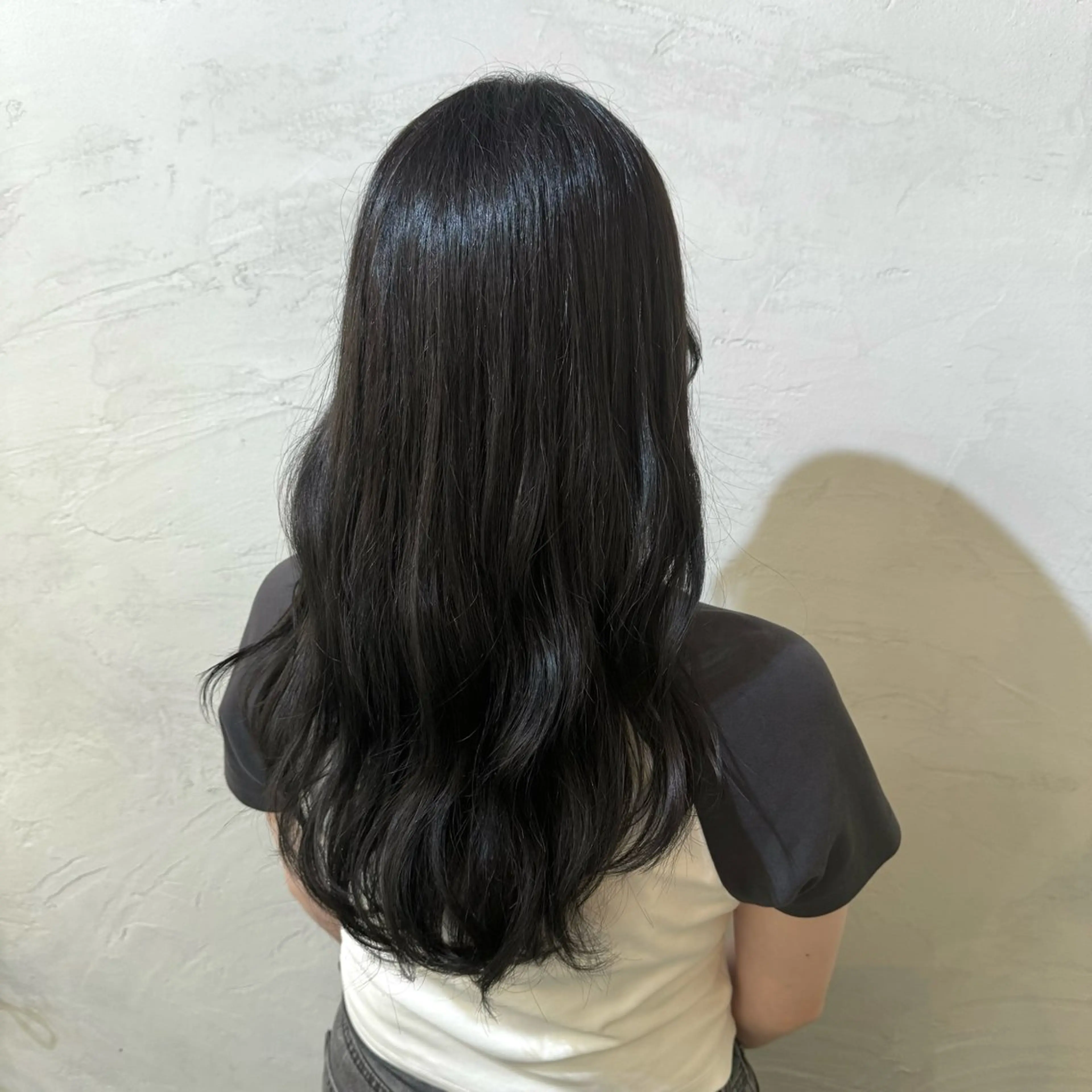 ロング ヘアカラー トリートメント 関口 優菜のヘアスタイル