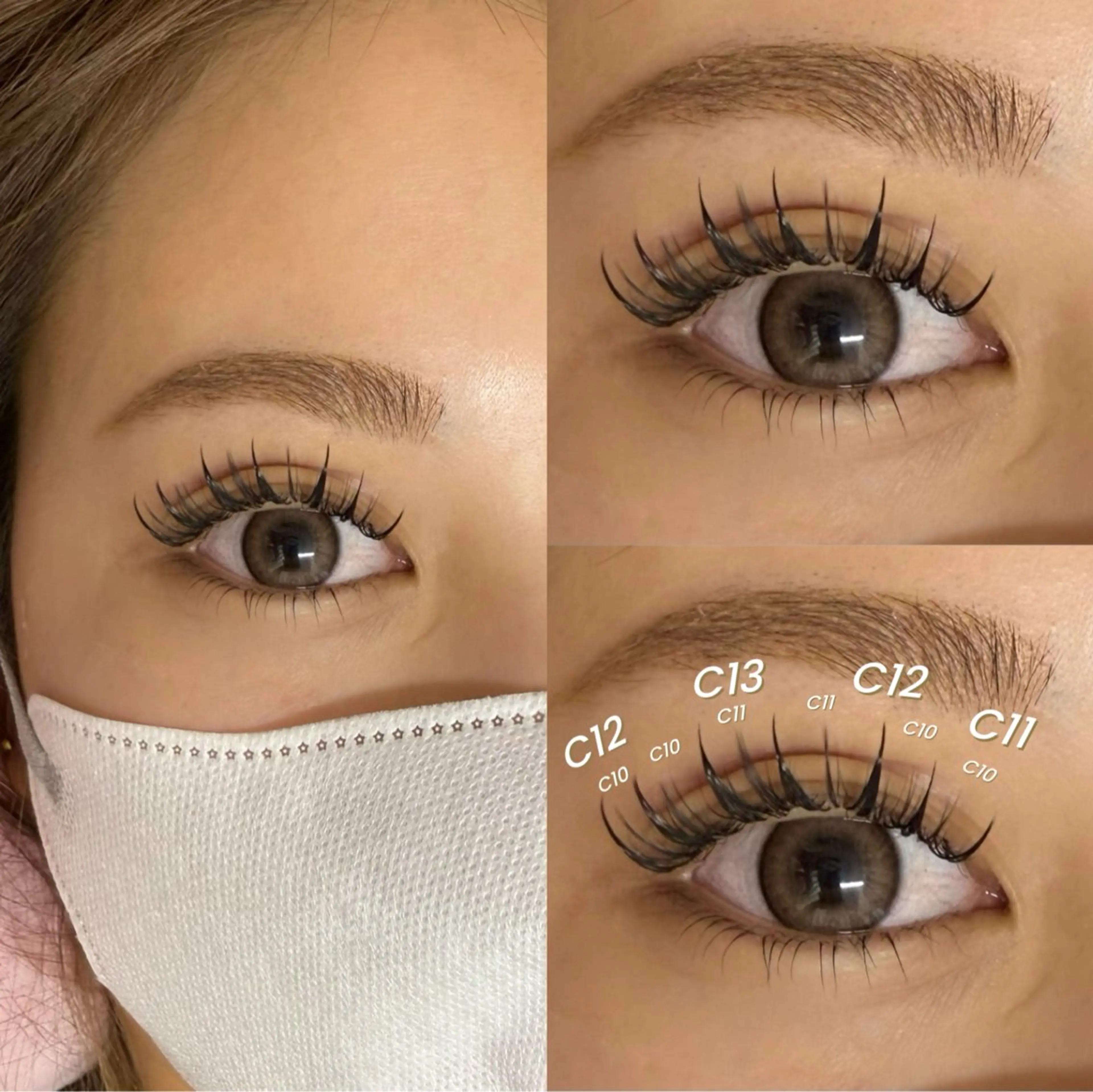 マツエク・マツパ MiLua 🌙✨のマツエク・マツパデザイン