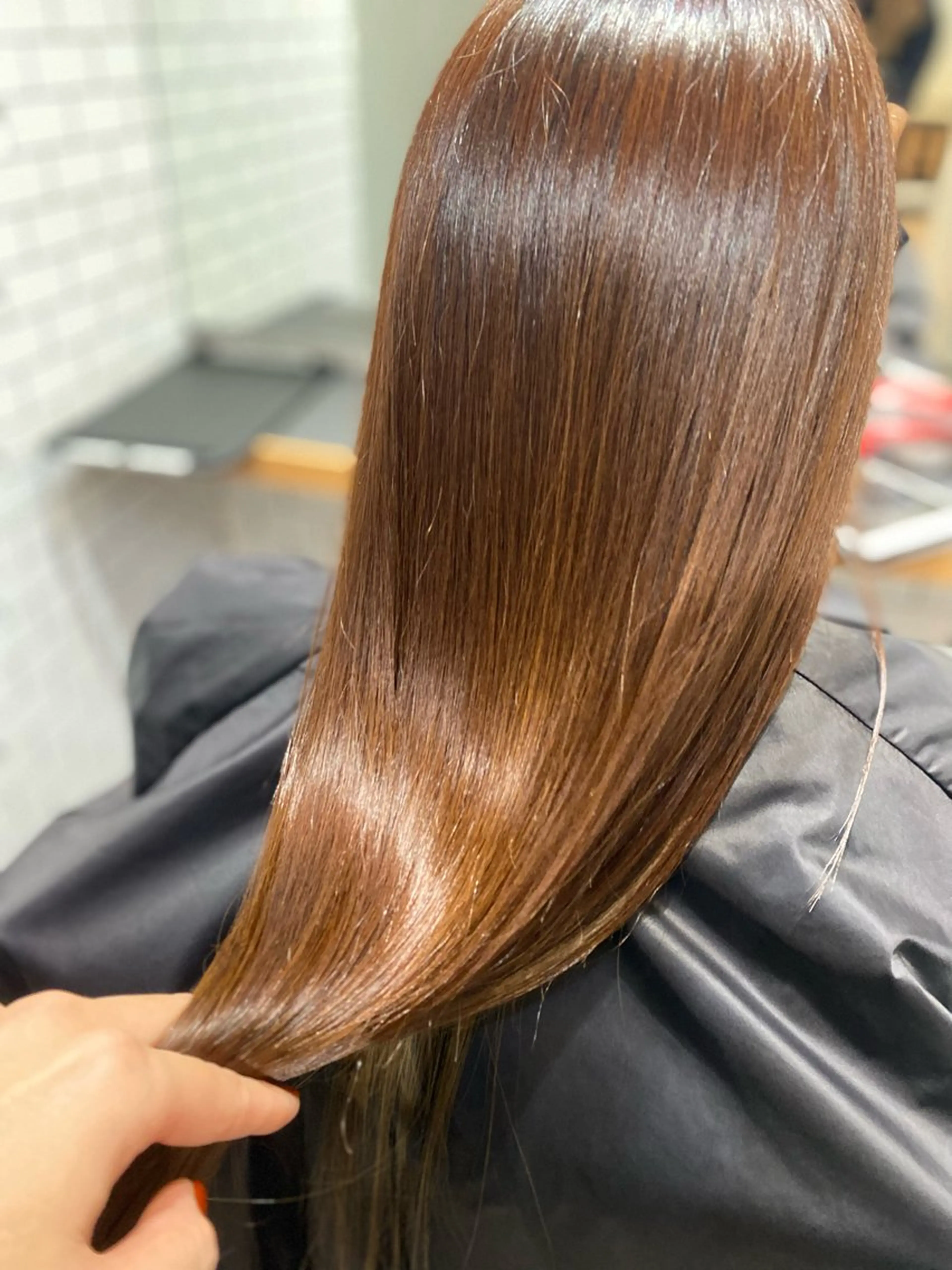 ロング カラー ヘアアレンジ バレイヤージュ ブリーチ ケアブリーチ ダブルカラー イヤリングカラー カット 縮毛矯正 トリートメント .・.艶髪ヘアケア サカモト.・.のヘアスタイル