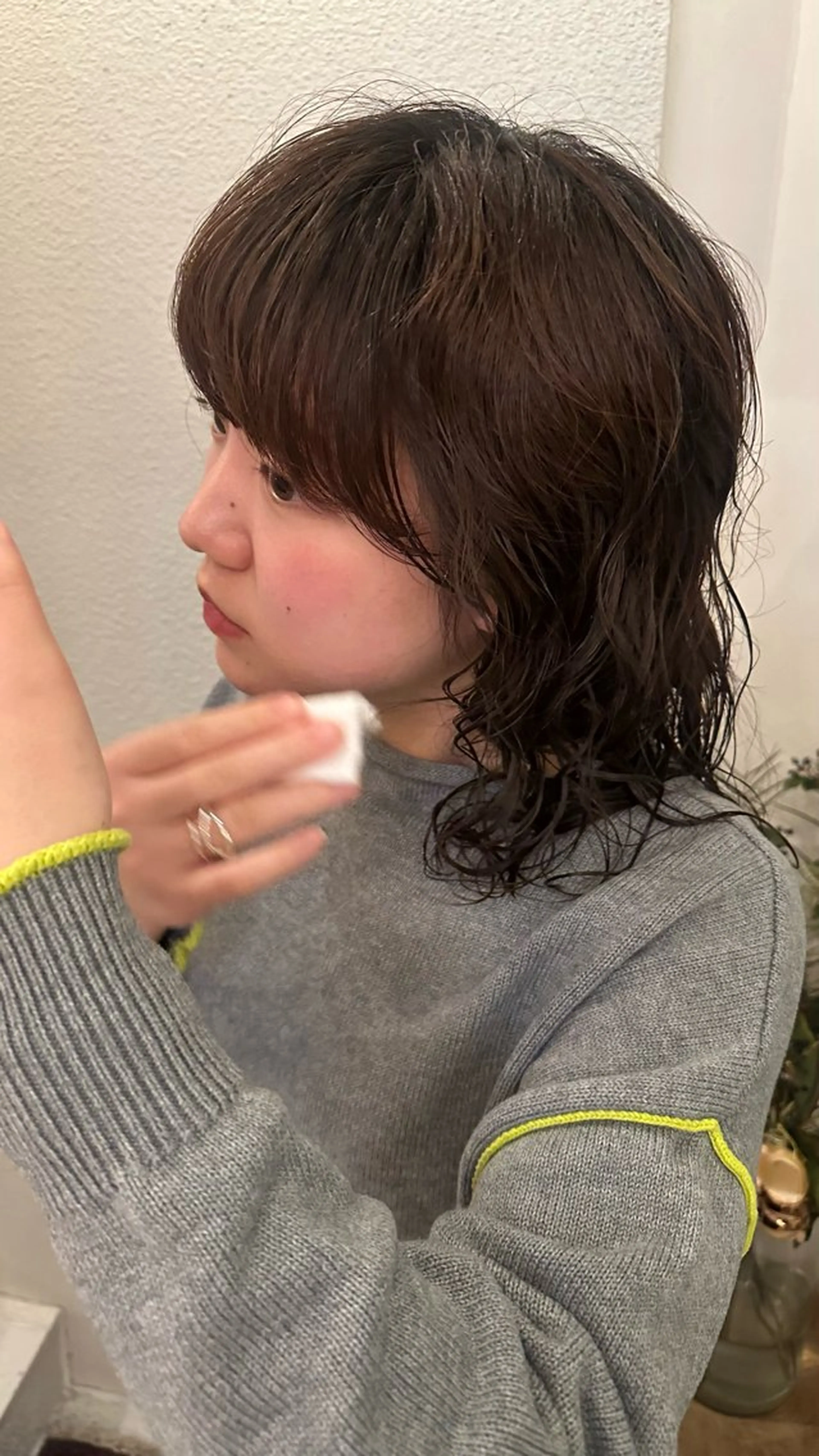 ミディアム パーマ カット パーマ トリートメント ショートカット／パー マ🫧kotoneのヘアスタイル