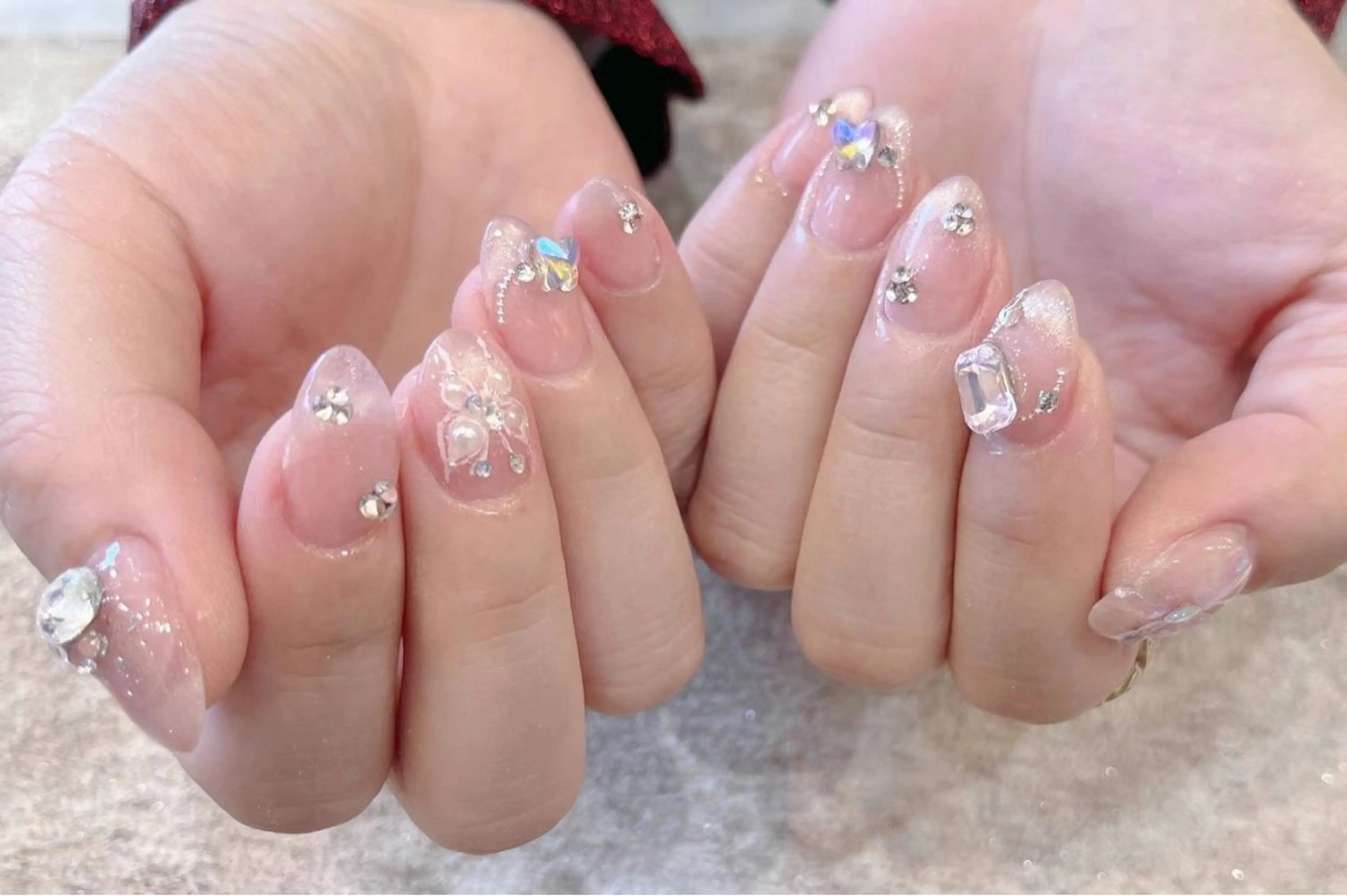 ネイル アートネイル フラワーネイル フットネイル ジェルネイル マグネットネイル Babarla Nailのネイルデザイン