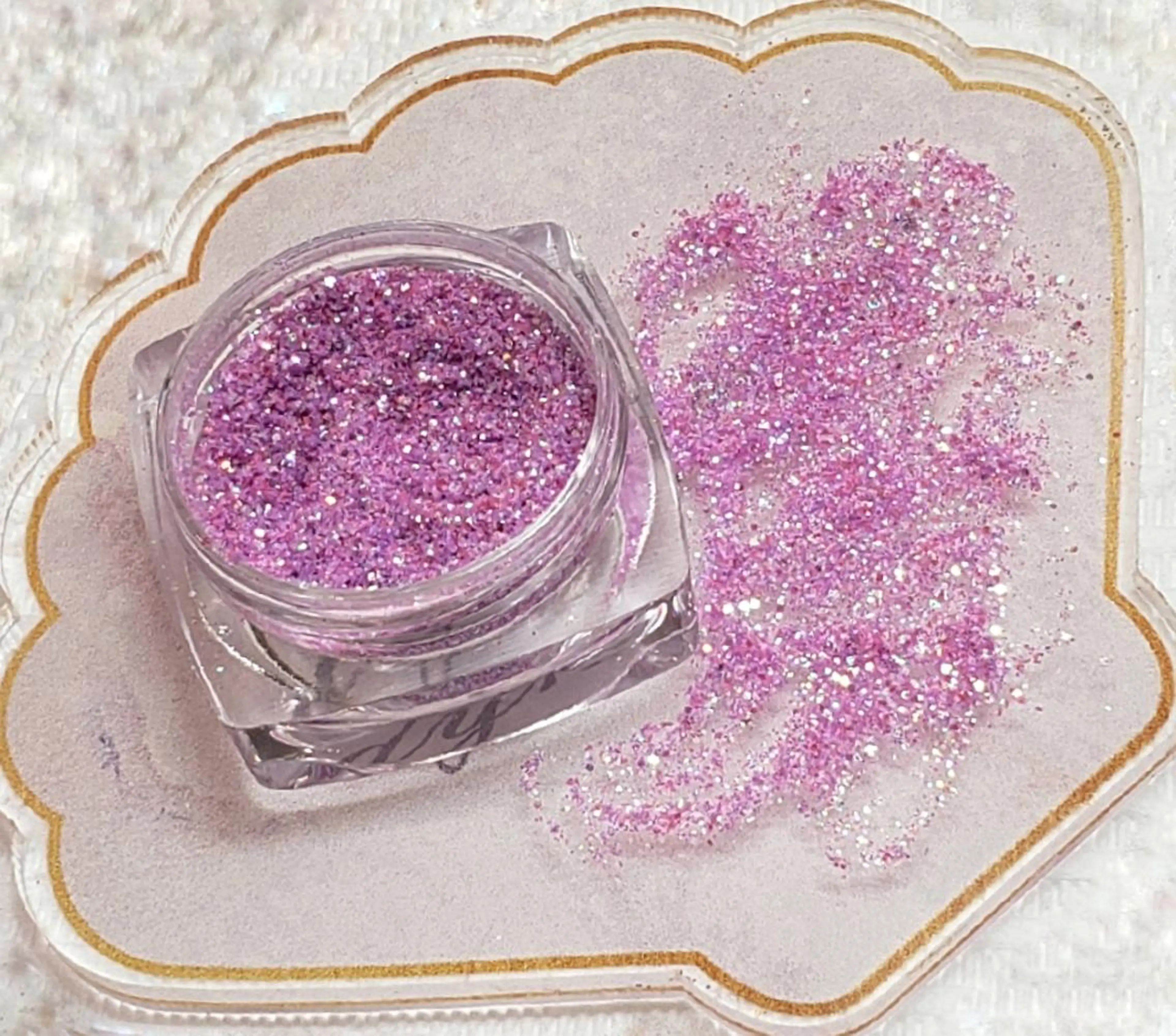 ネイル グラデーション ラメ(グリッター) ラメグラデーション ෆ‪‪Udono Maiෆ‪‪のマツエク・マツパデザイン