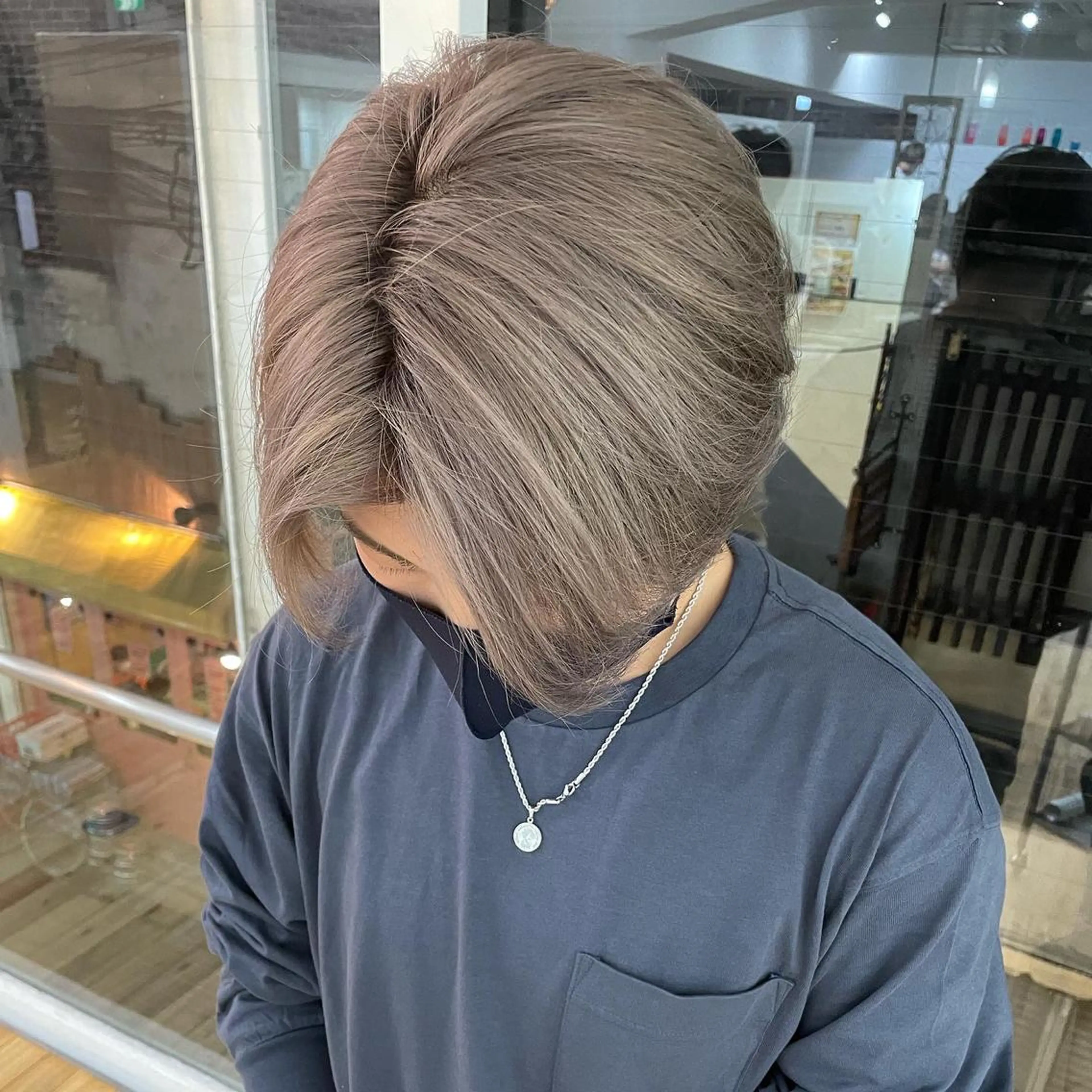 ショート カラー ダブルカラー Tao所属・藤川 大智のヘアスタイル