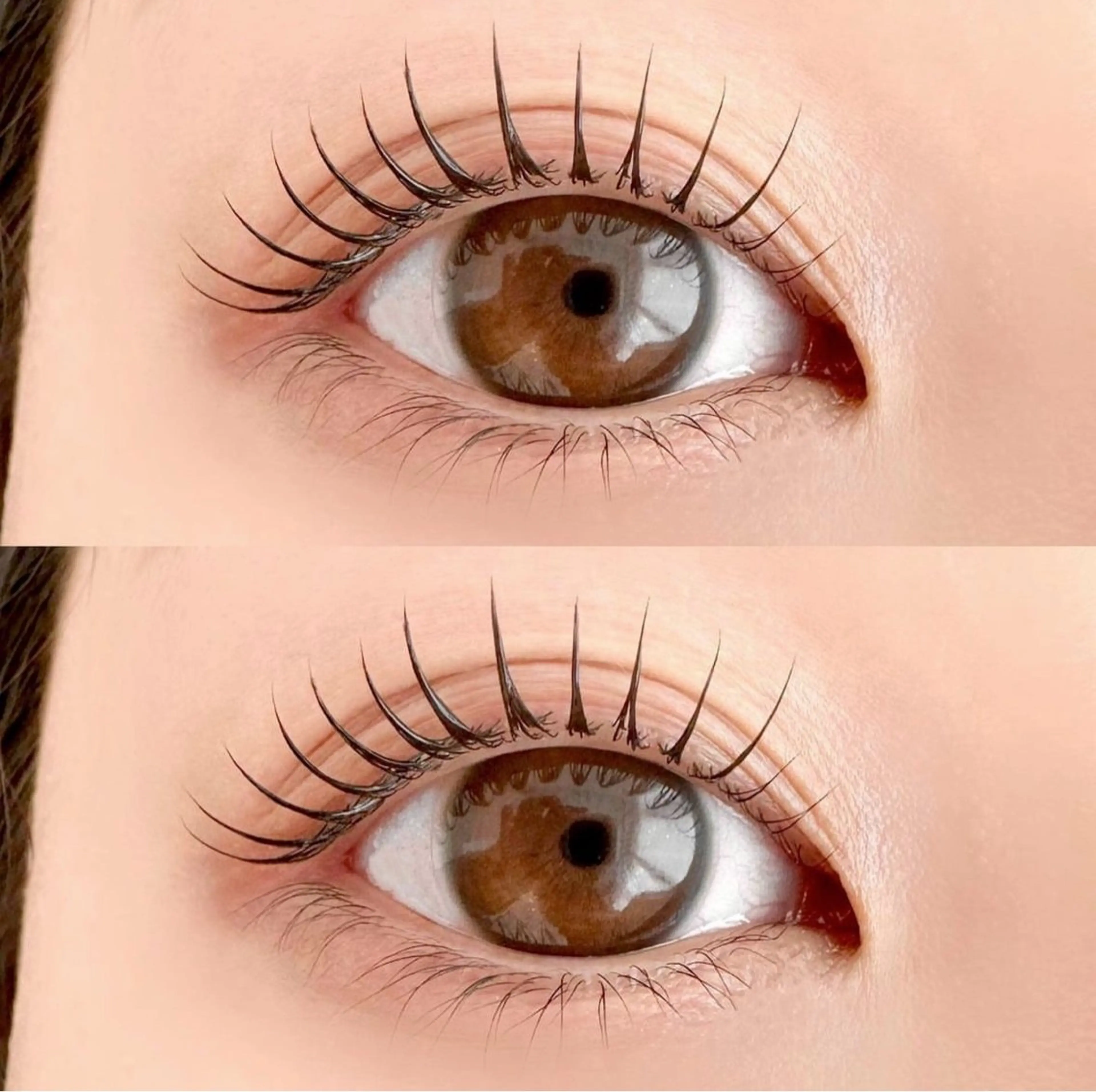 上下まつげパーマ★モニター施術の写真