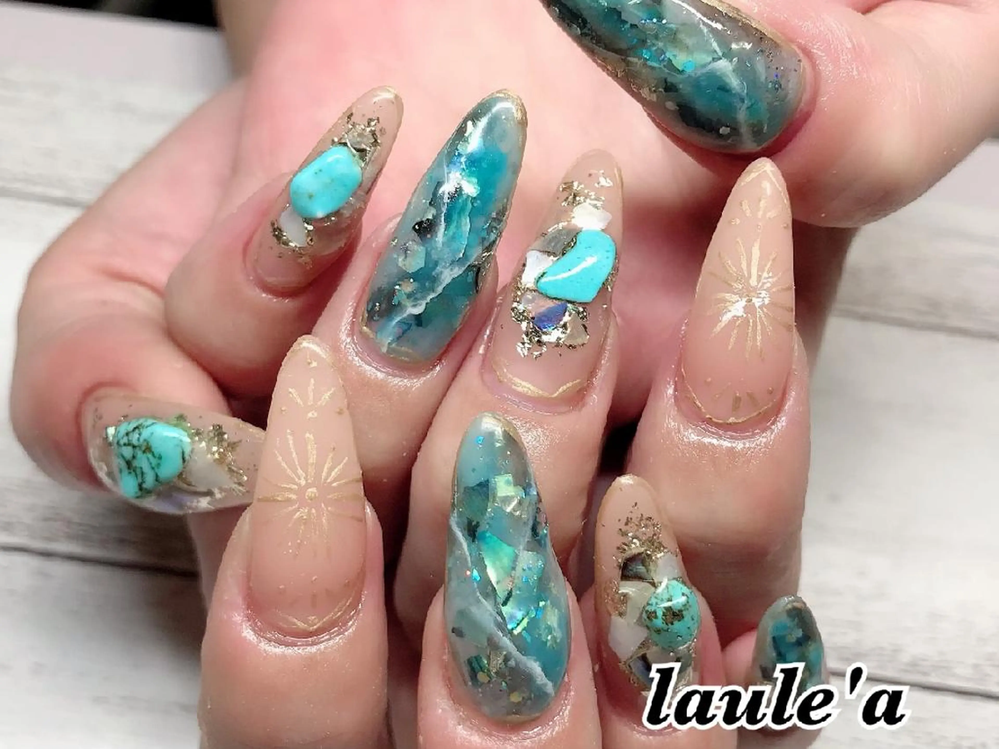 ネイル ハンドネイル Rグループ felizのネイルデザイン