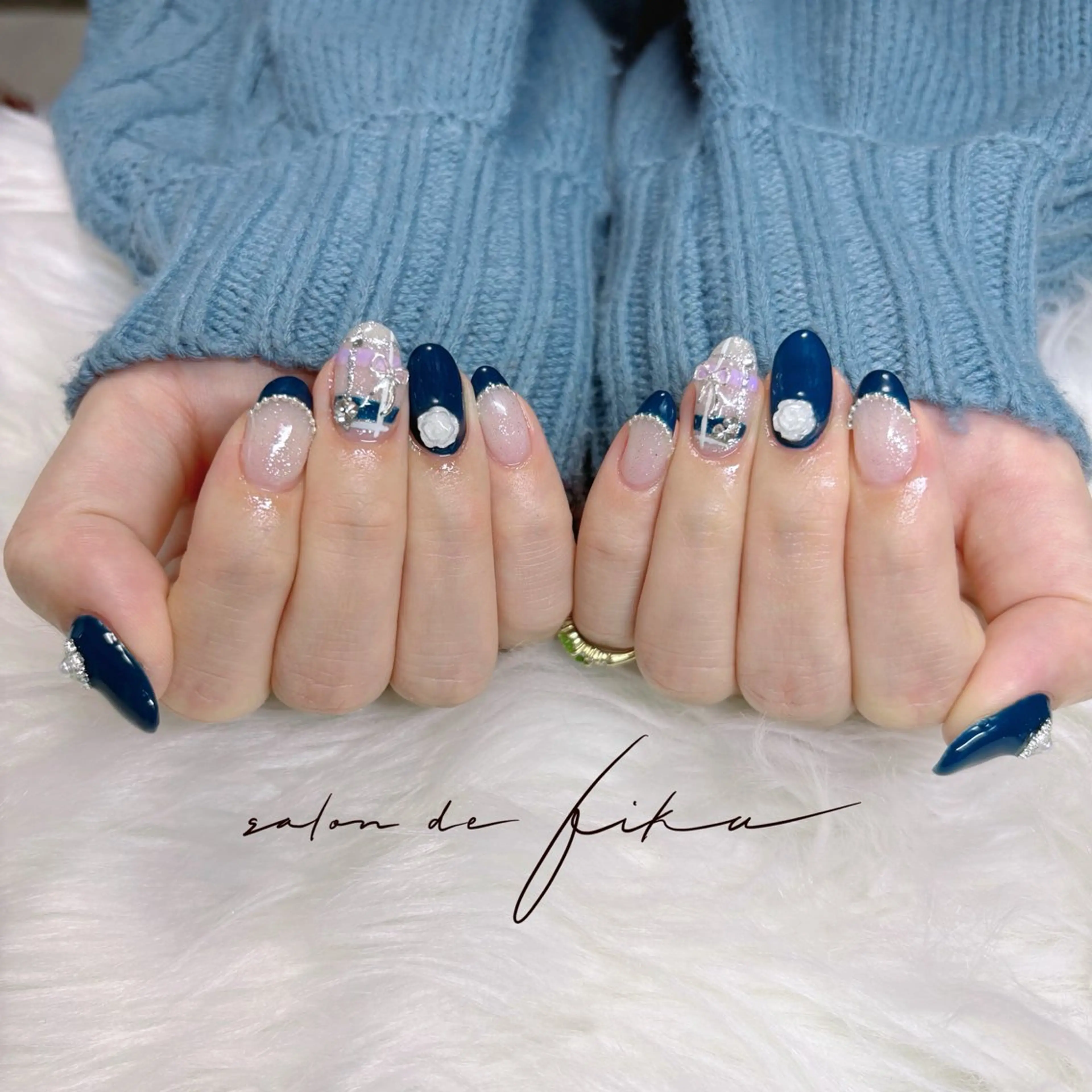 ネイル ハンドネイル 🐝TOMO🎀ིྀ 【パラジェル取扱店】のネイルデザイン