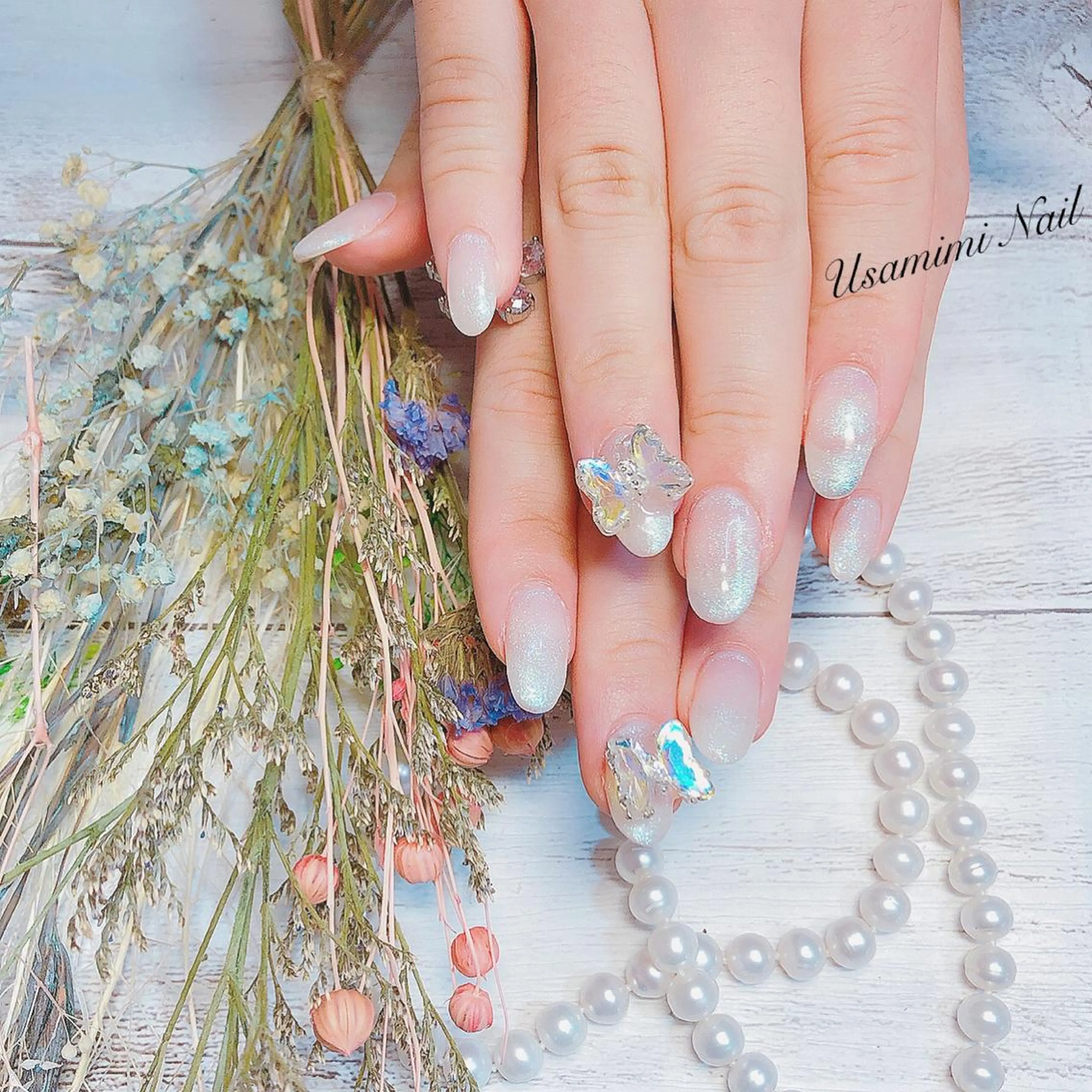 ネイル ハンドネイル USAMiMi 🐰💕のネイルデザイン