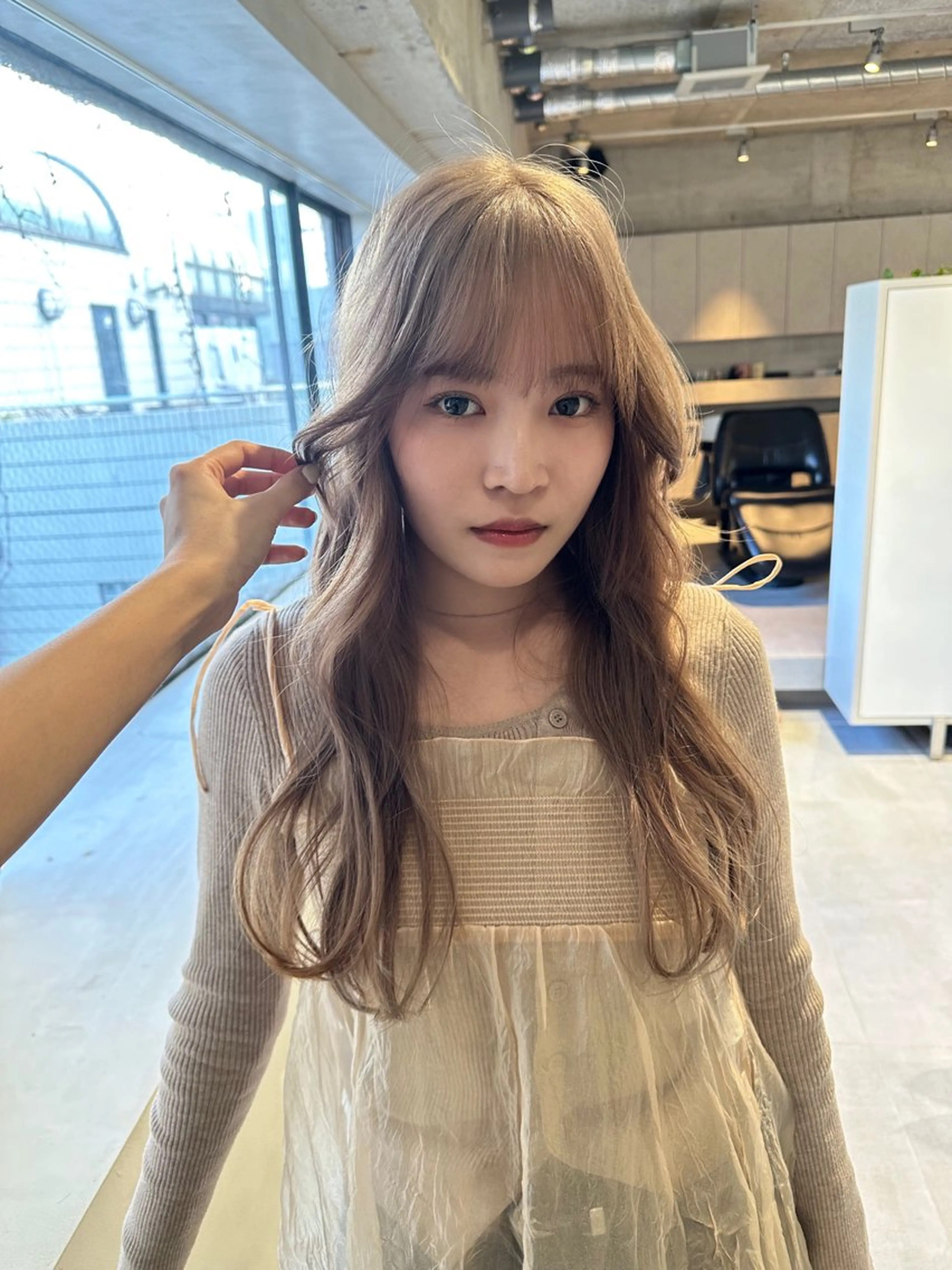 カラー FILMS所属・レイヤーボブ★ cocomoのヘアスタイル