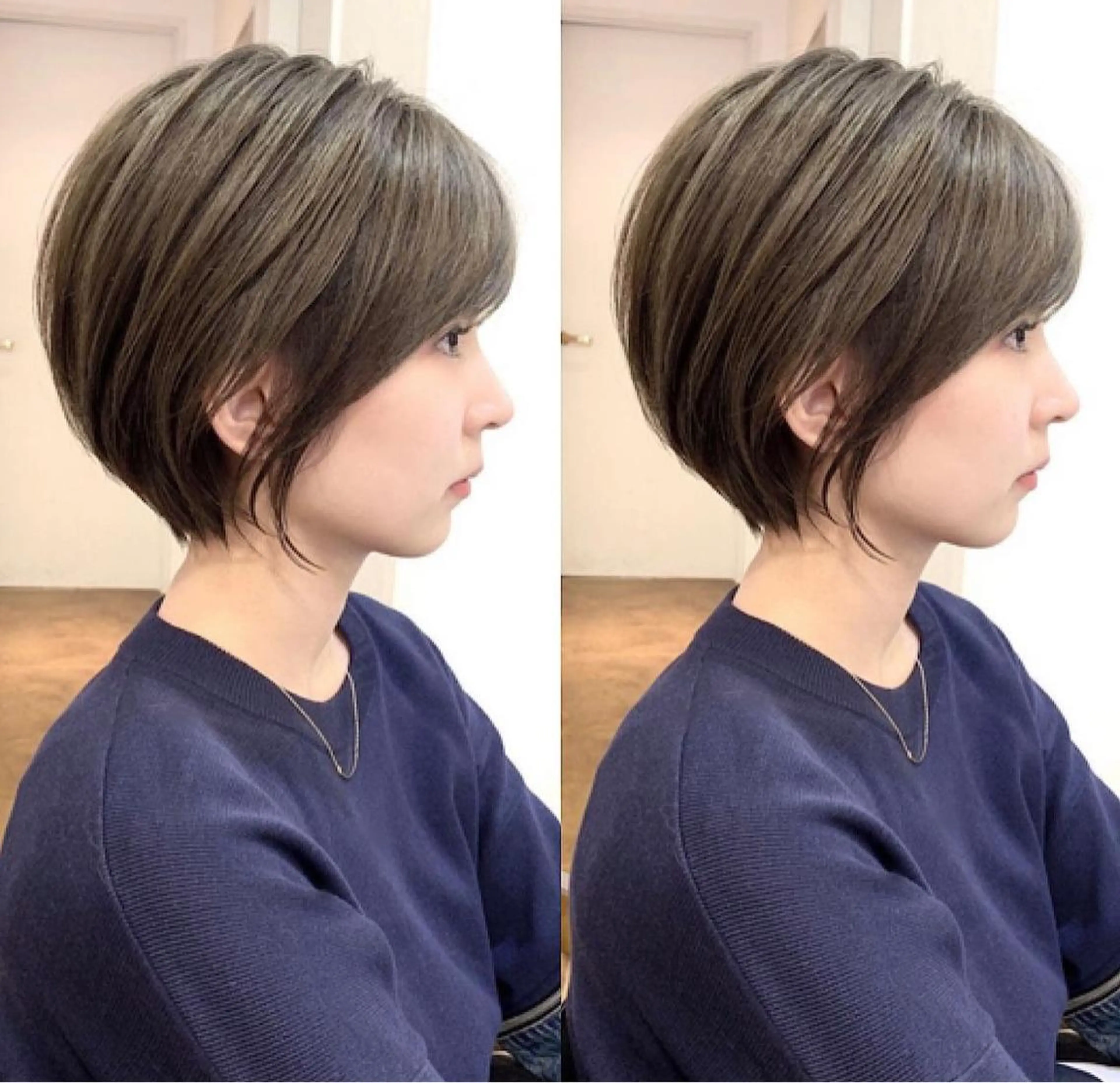 ショート バレイヤージュモデル 小林匠❤️‍🔥のヘアスタイル