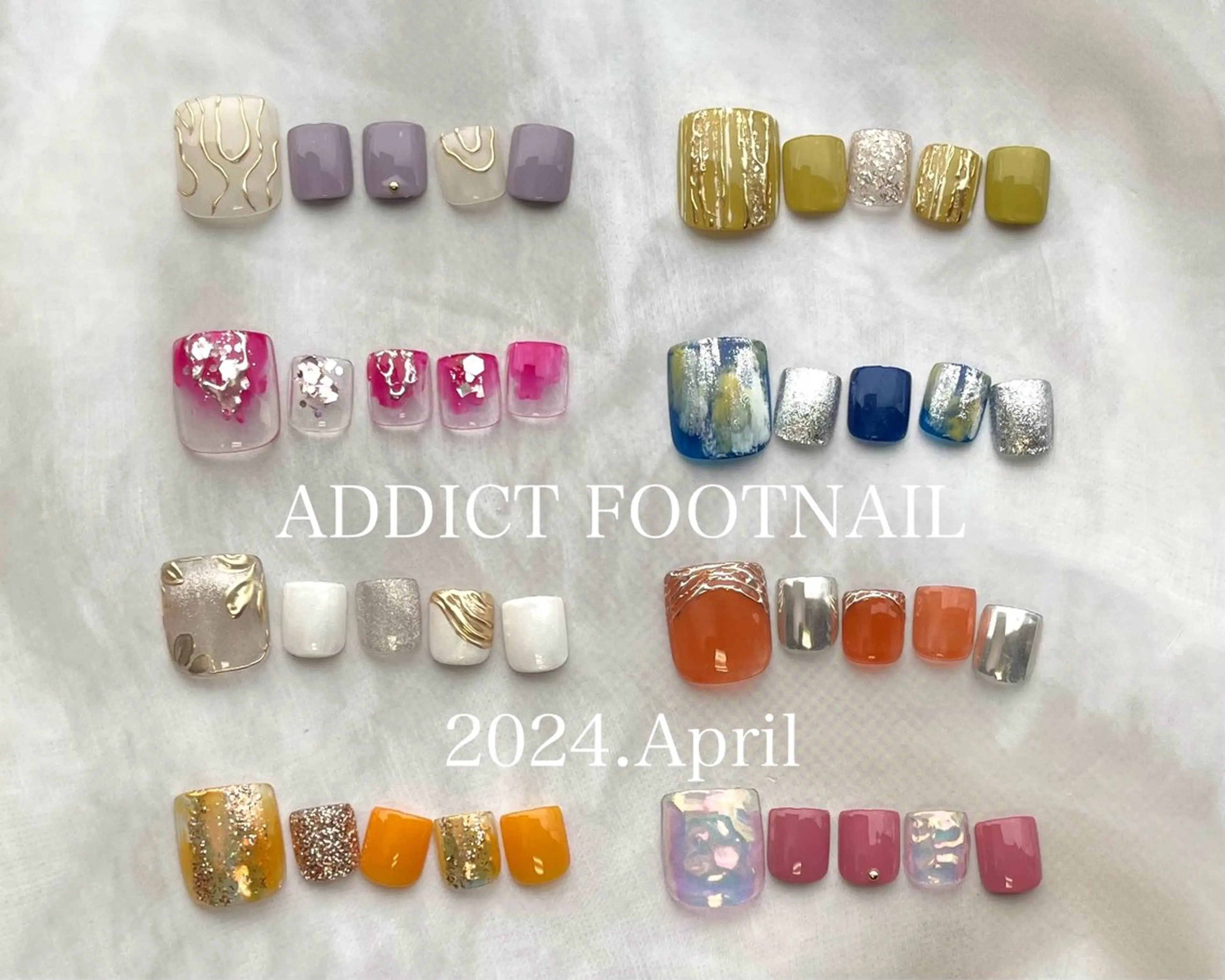 ネイル フットネイル ADDICT アディクトのマツエク・マツパデザイン