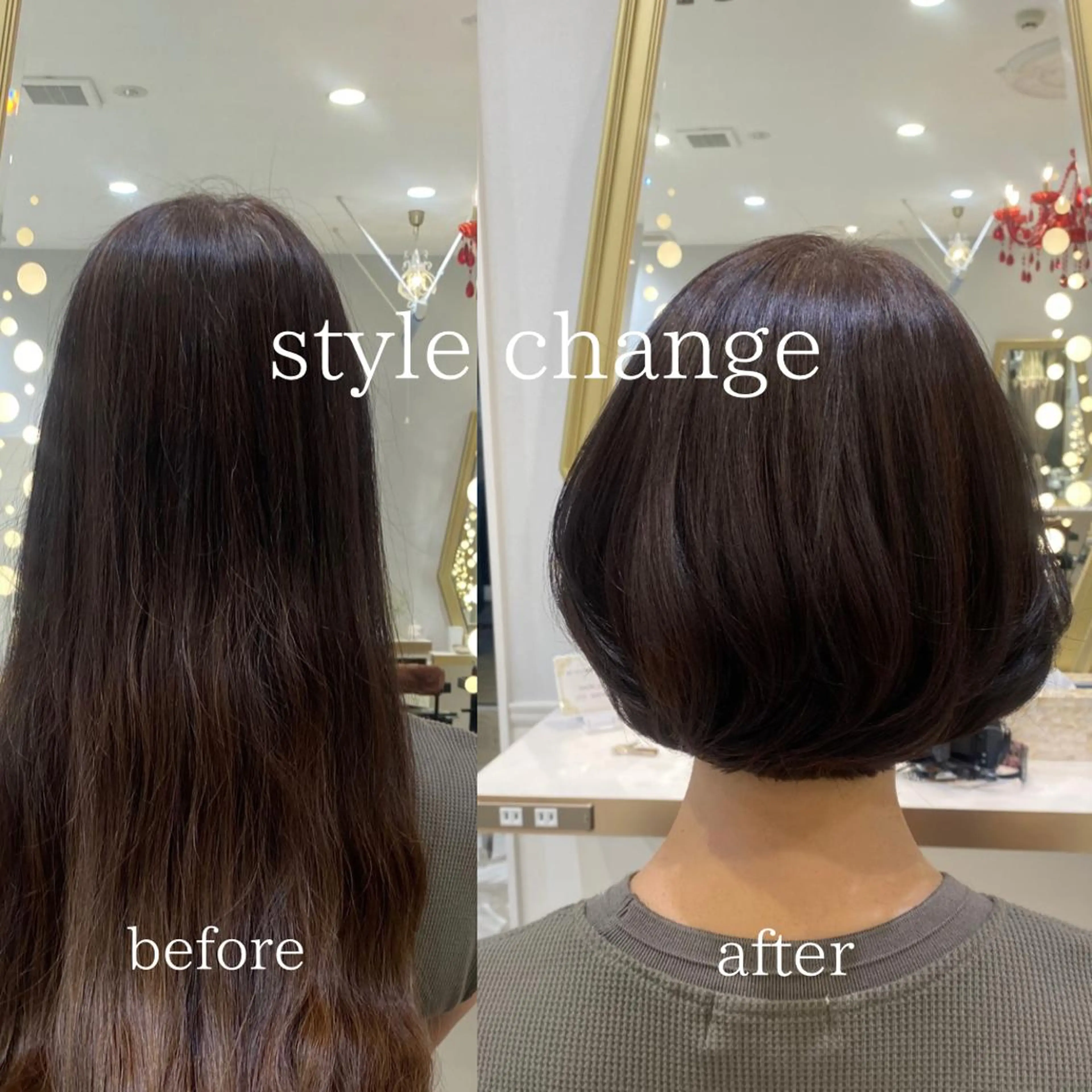 ショート Ash 銀座店所属・骨格補正カット /マンツーマン/のヘアスタイル